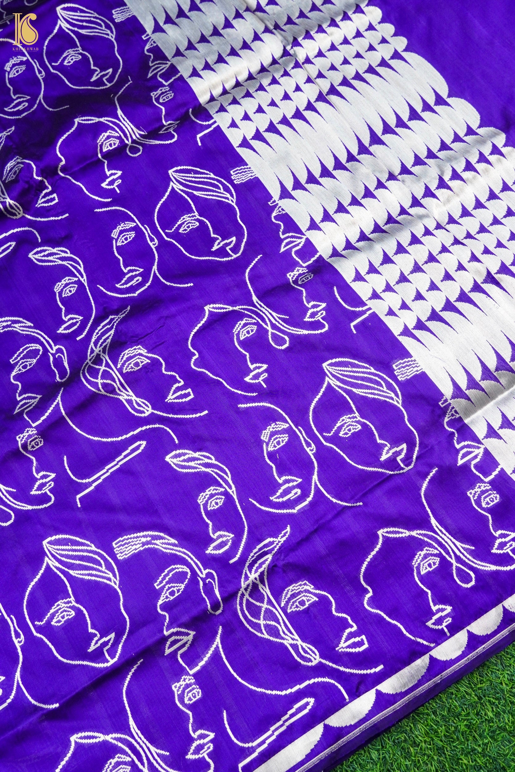Handloom Banarasi Silk Tanchoi Face Saree