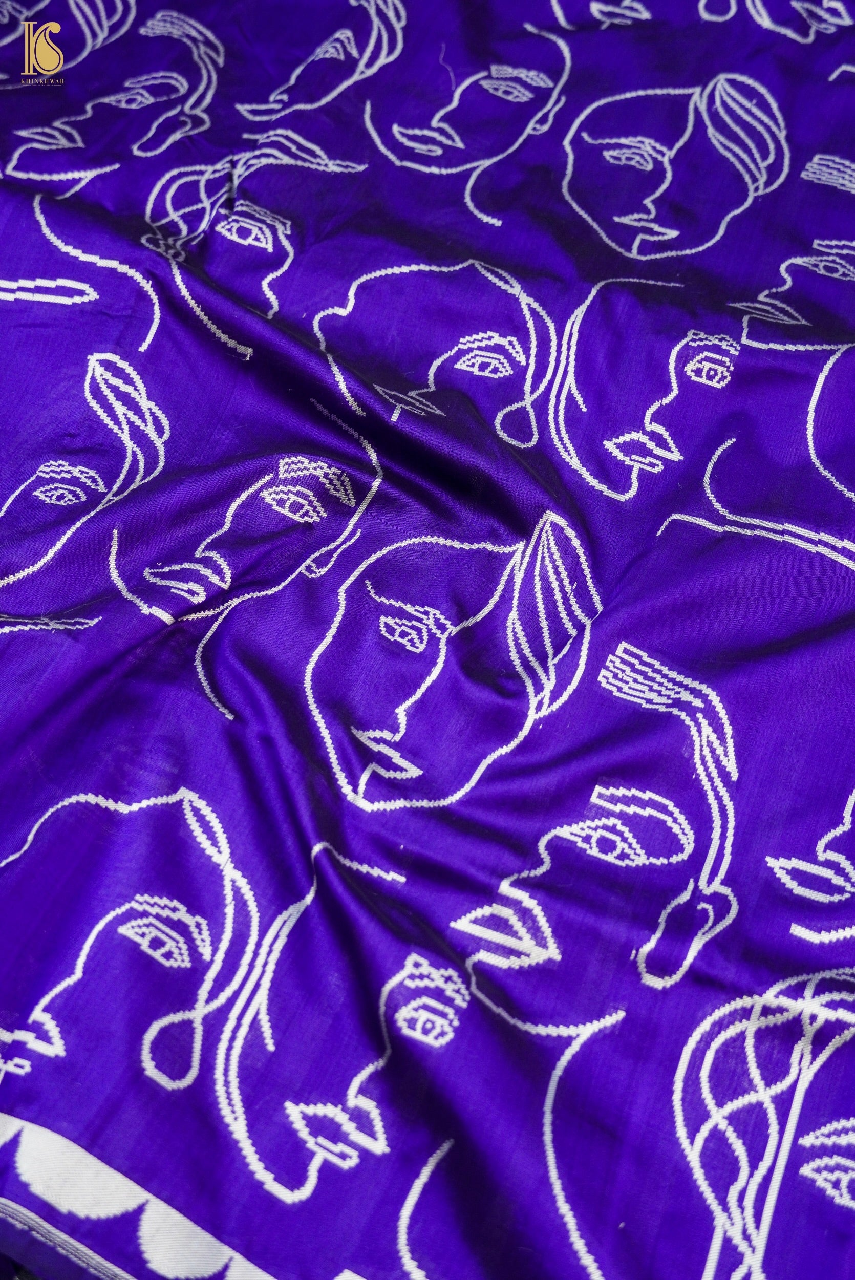 Handloom Banarasi Silk Tanchoi Face Saree