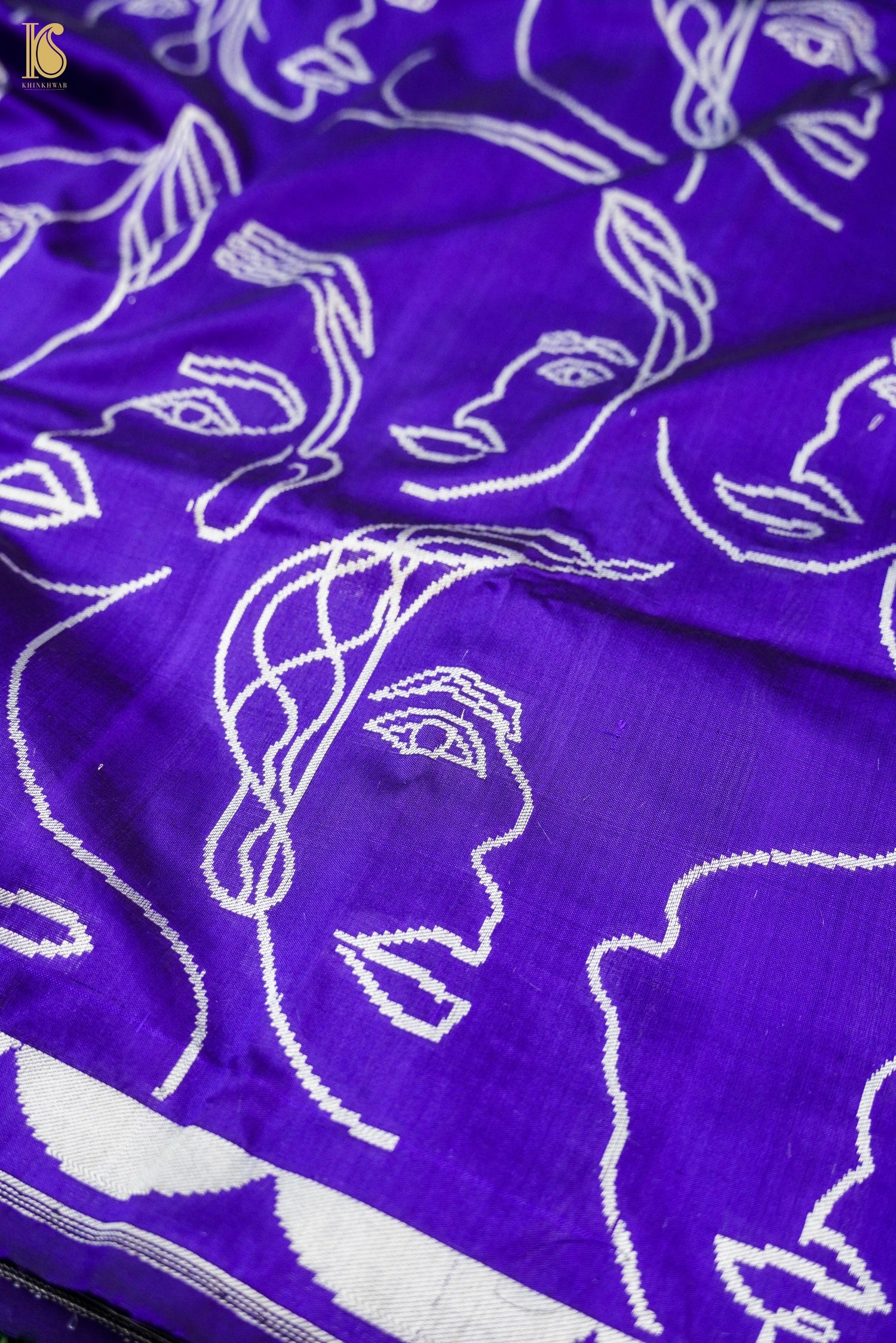 Handloom Banarasi Silk Tanchoi Face Saree