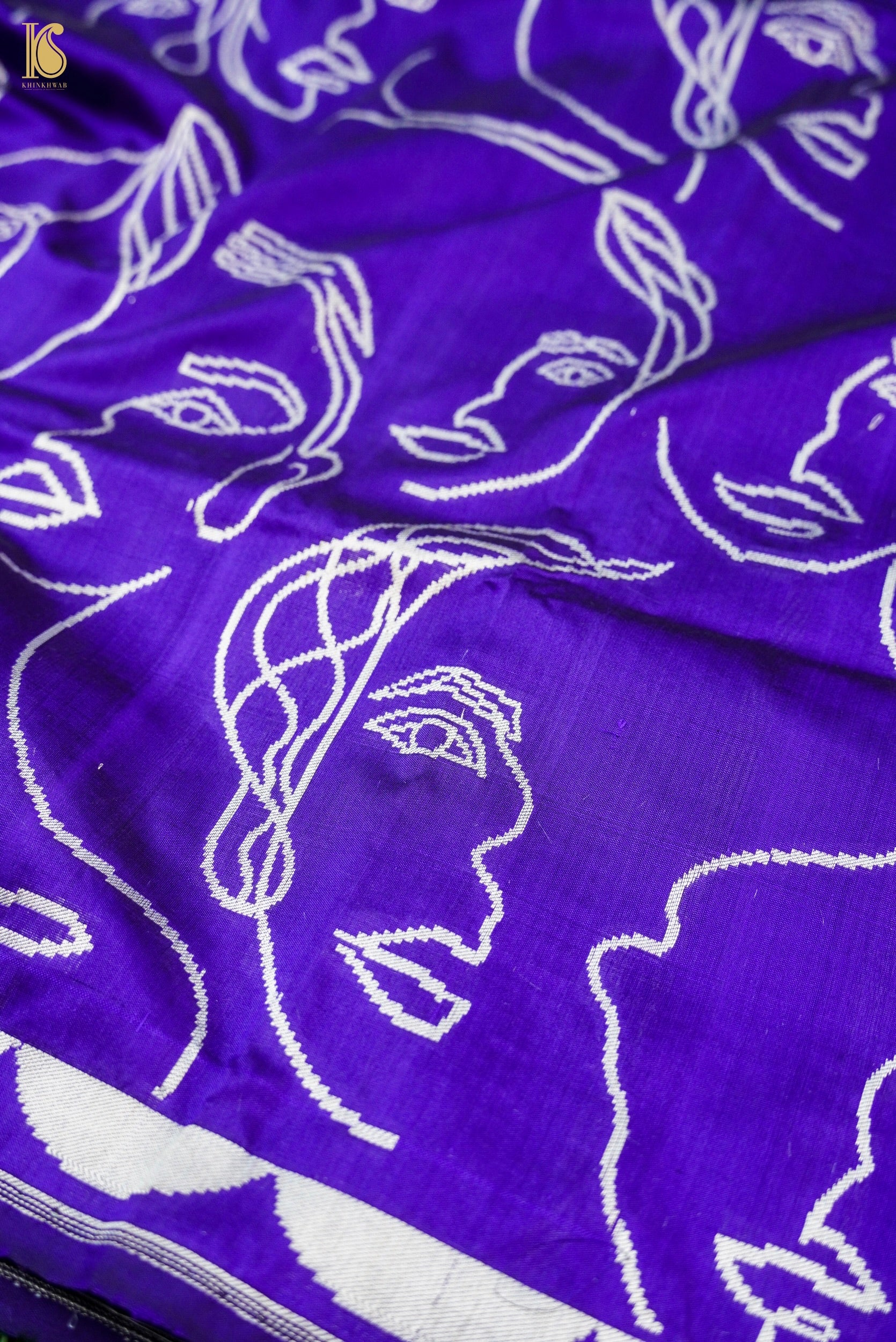 Handloom Banarasi Silk Tanchoi Face Saree