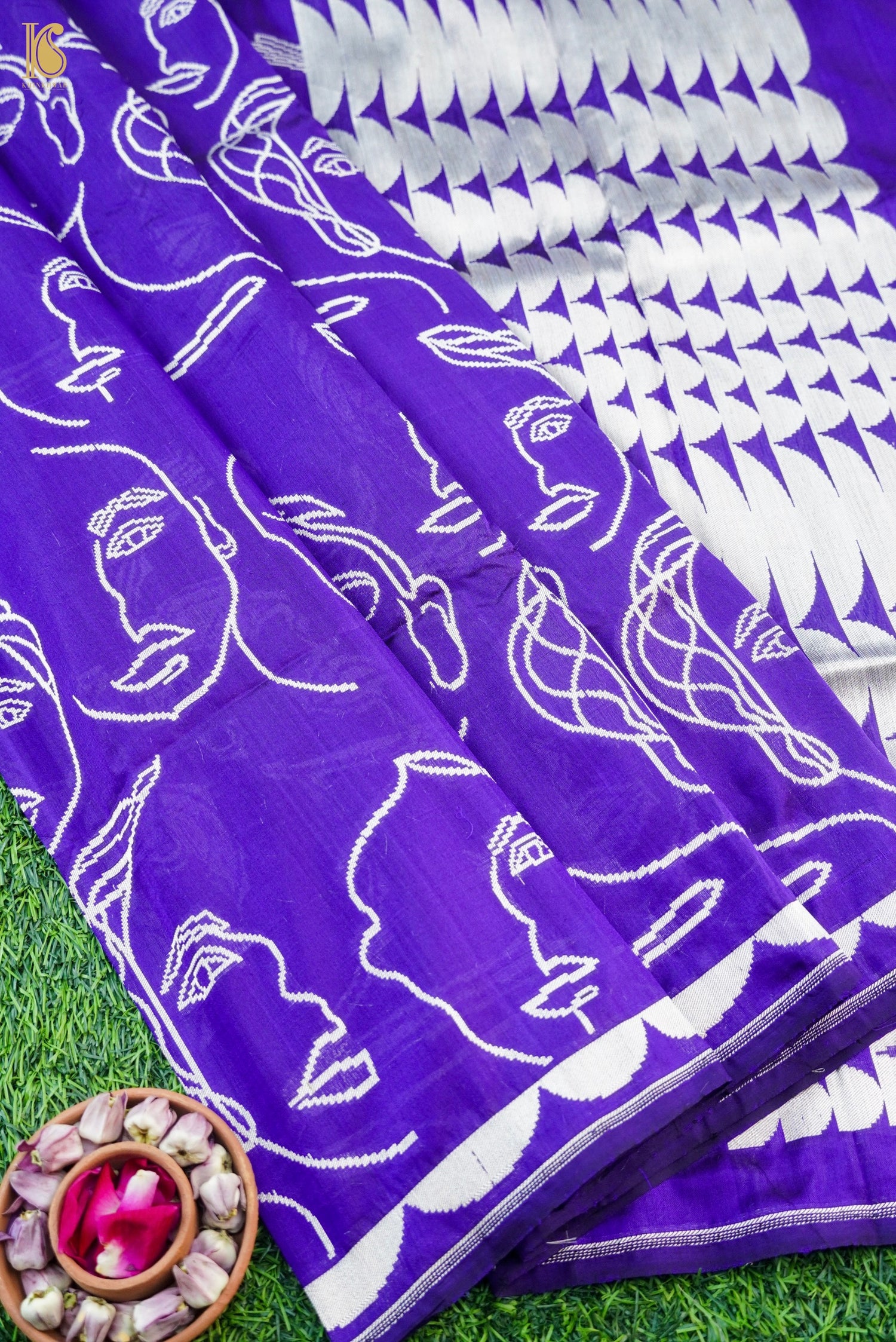 Handloom Banarasi Silk Tanchoi Face Saree