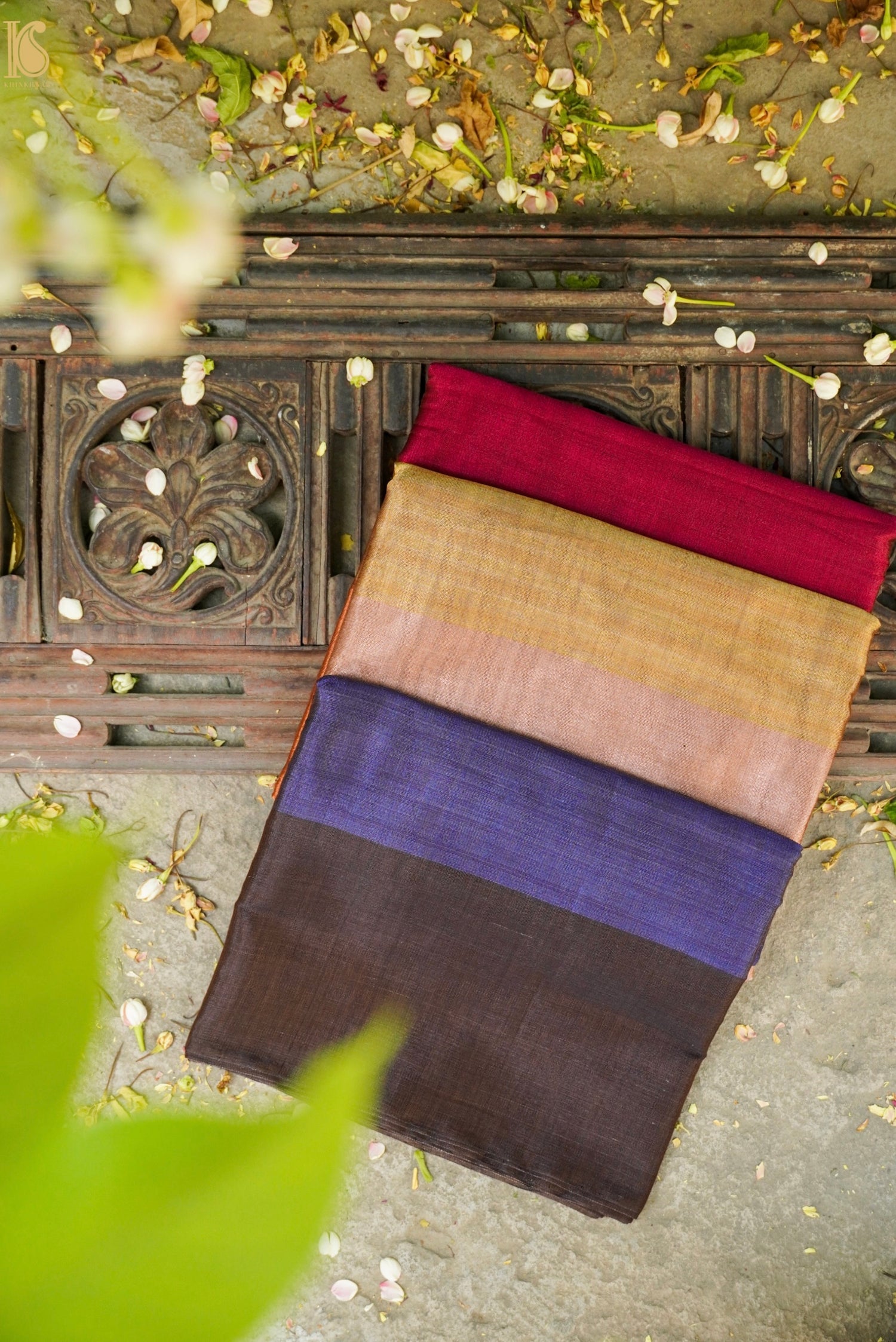 Chanderi Tissue Silk Handwoven Saree