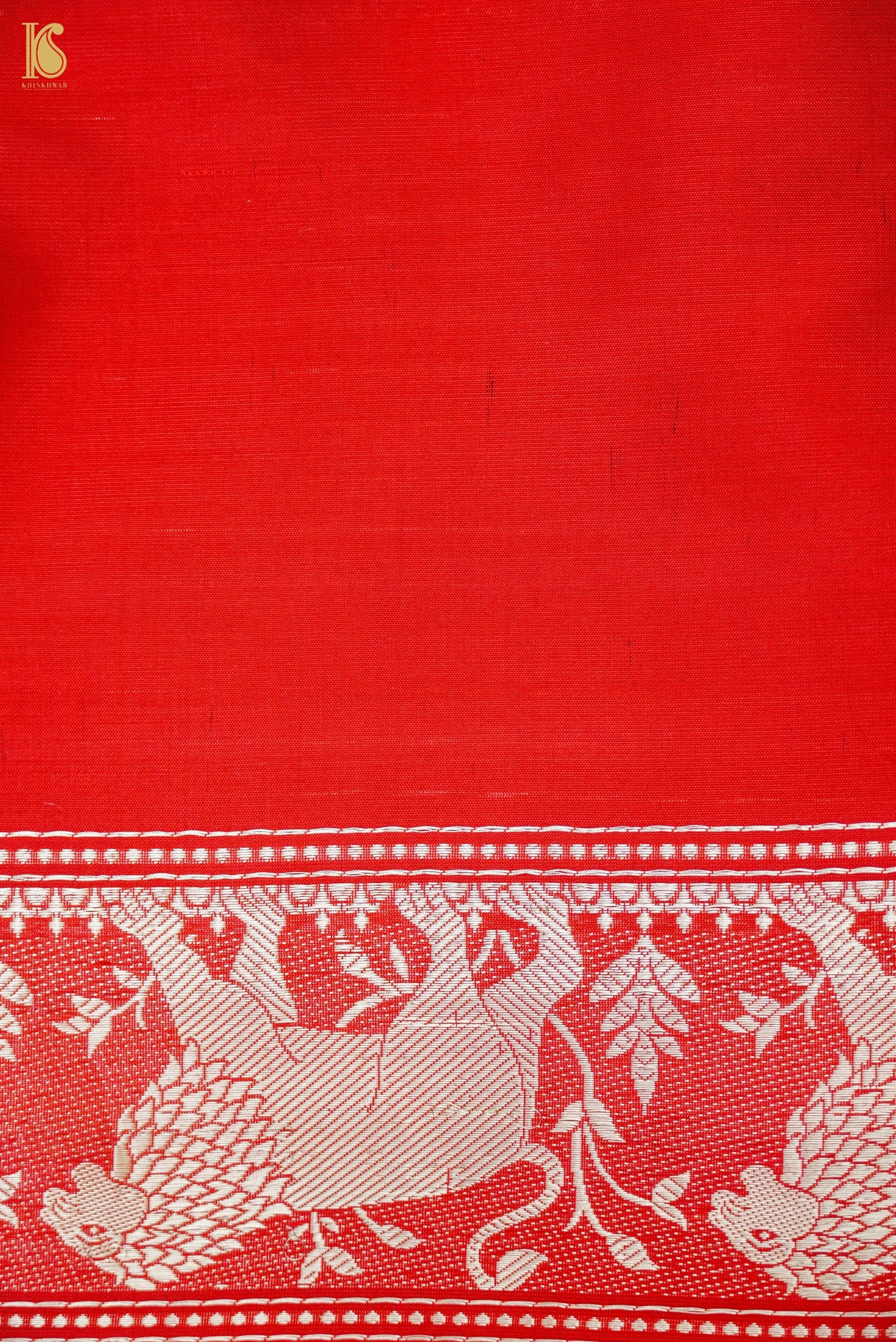 Handloom Banarasi Katan Sher Boota Saree