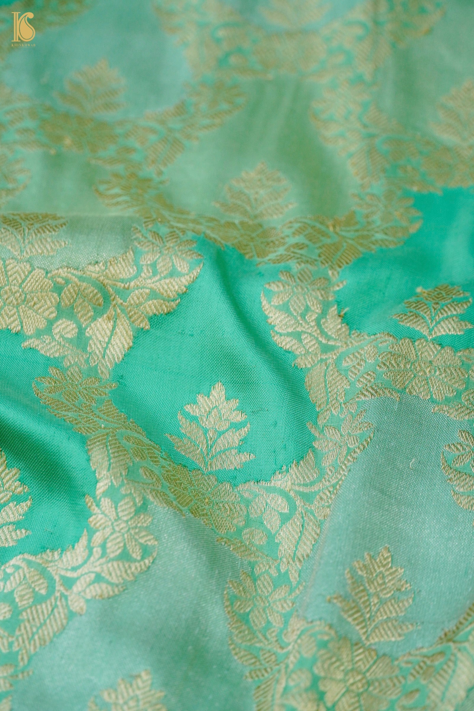 Handloom Banarasi Rangkat Silk Saree