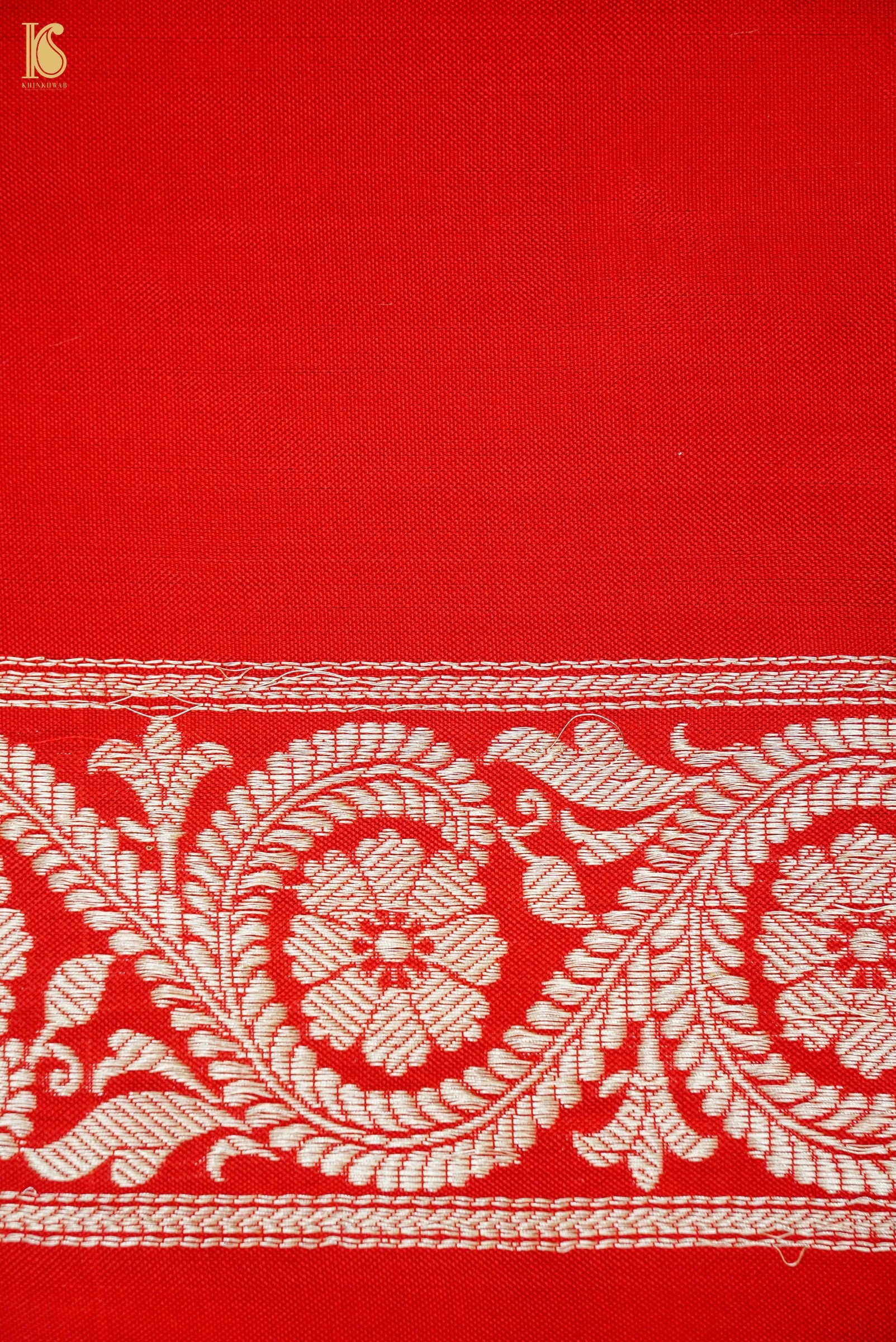 Handloom Banarasi Rangkat Silk Saree