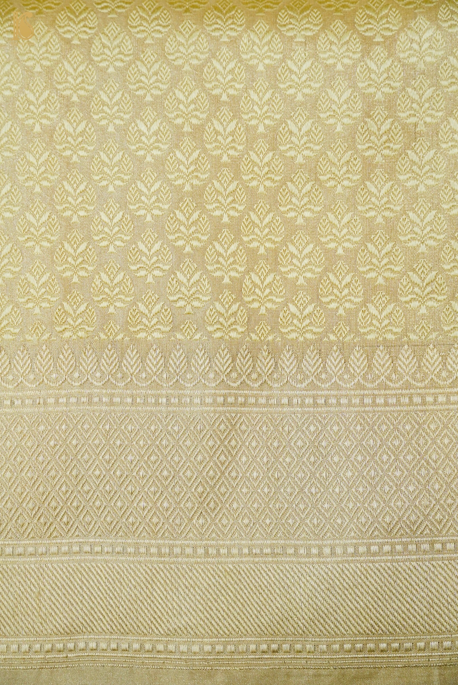 Handloom Banarasi Rangkat Tissue by Silk Saree