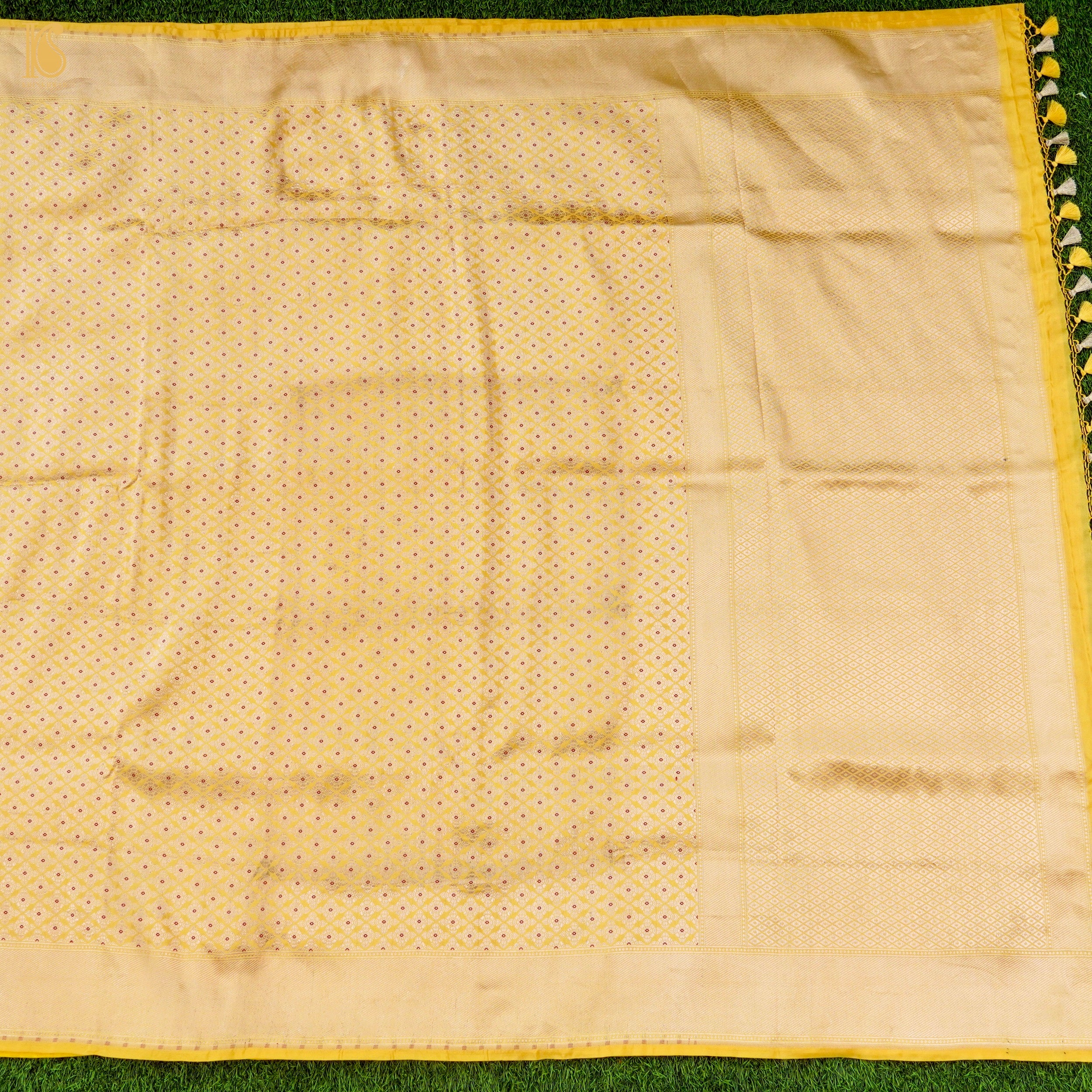 Handloom Banarasi Silk Brocade Saree