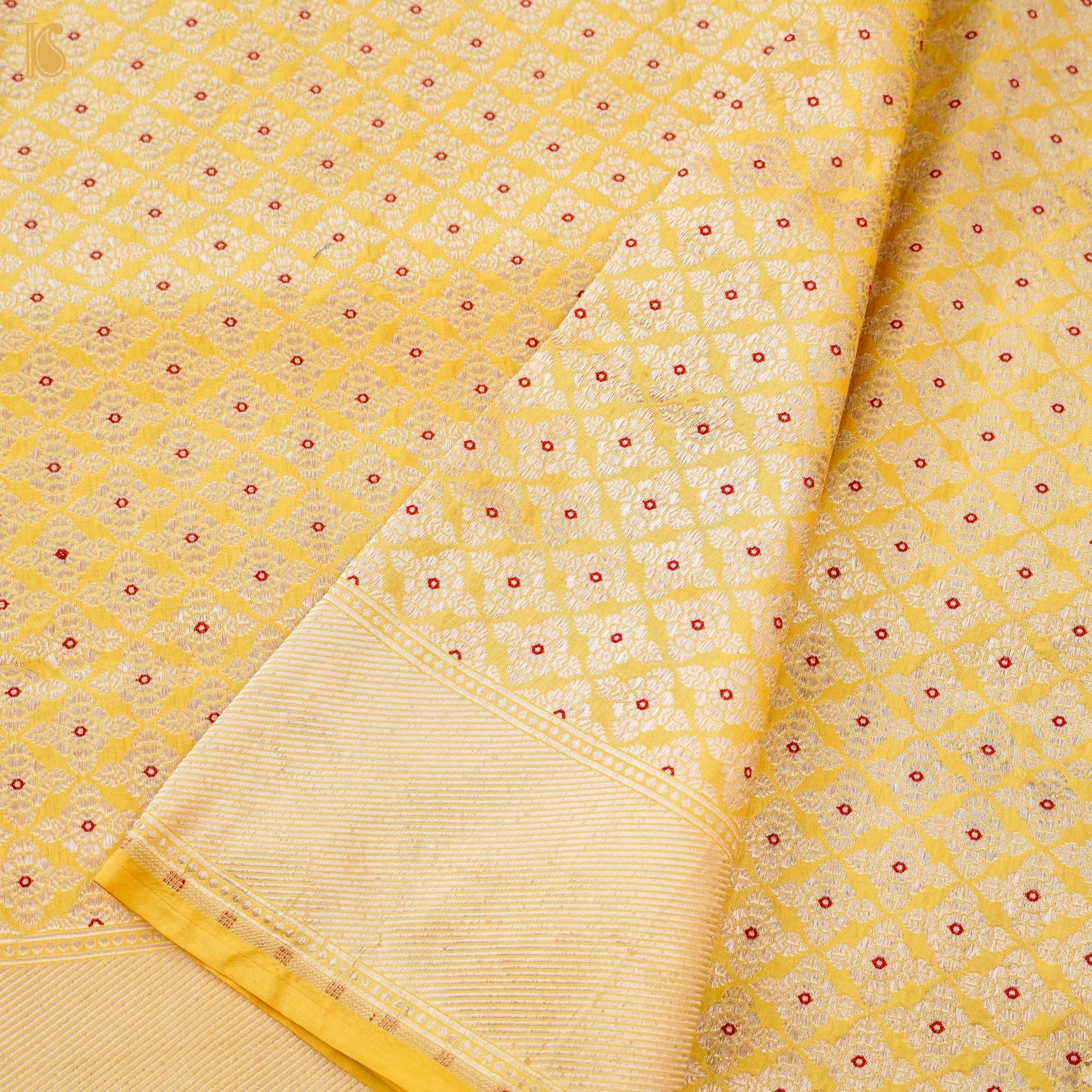 Handloom Banarasi Silk Brocade Saree