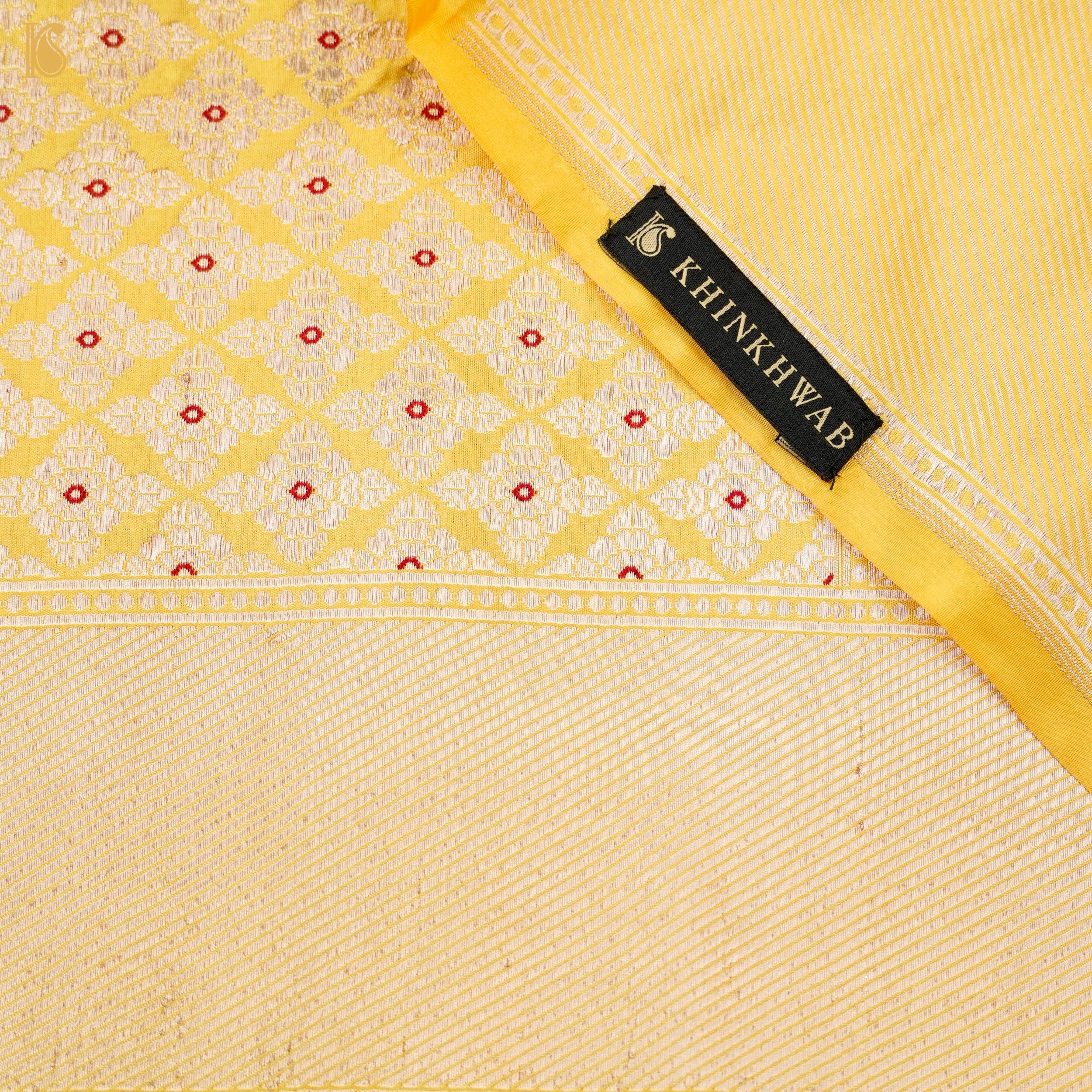 Handloom Banarasi Silk Brocade Saree