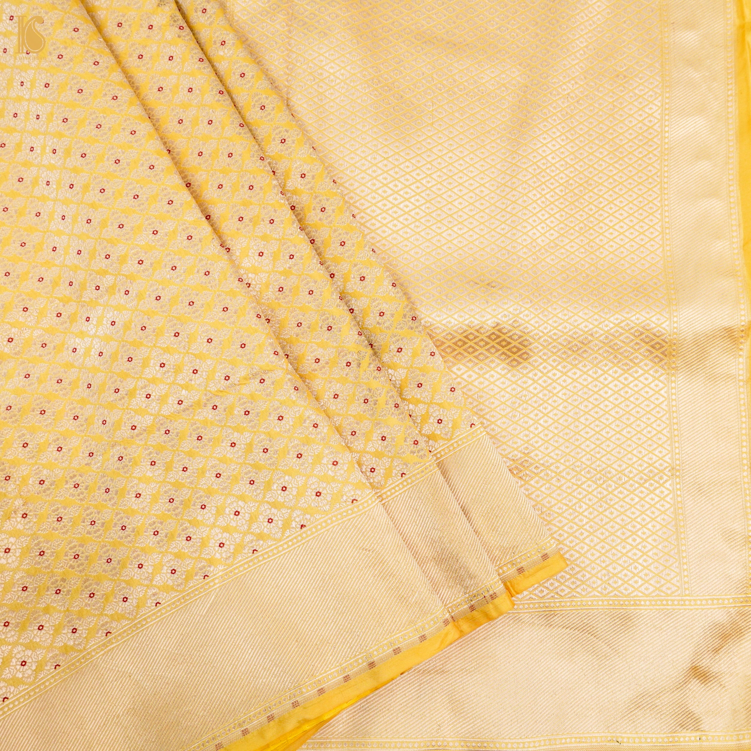 Handloom Banarasi Silk Brocade Saree