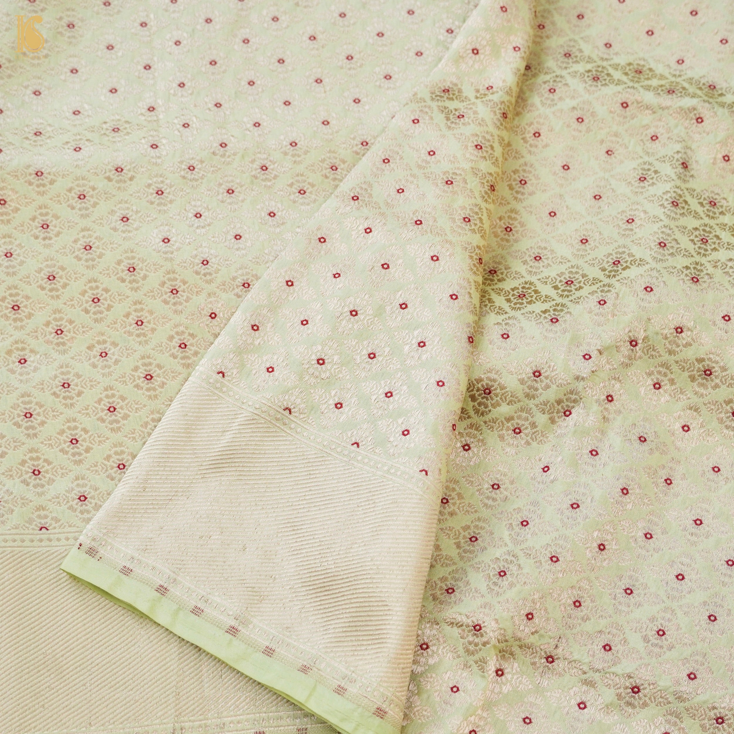 Handloom Banarasi Silk Brocade Saree