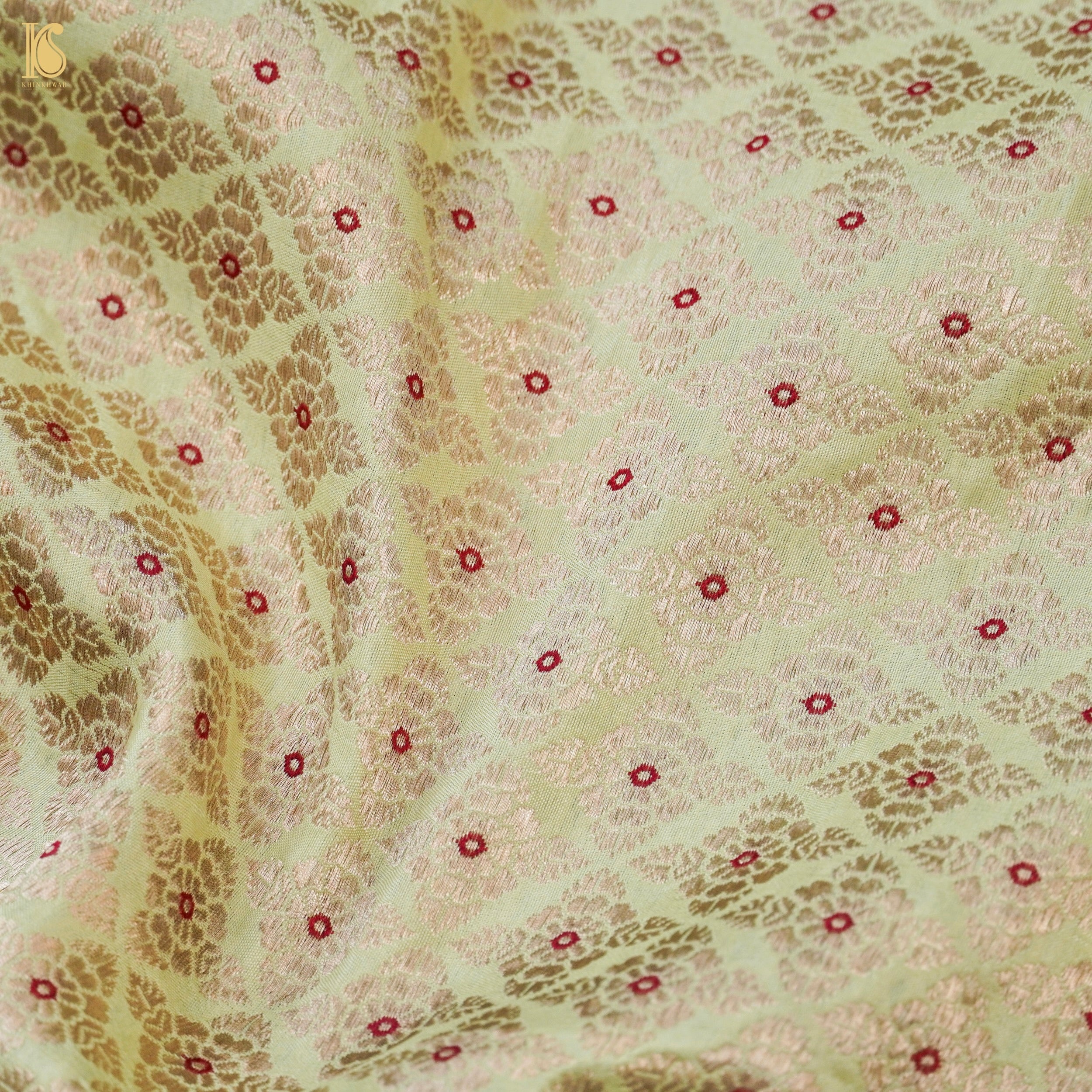 Handloom Banarasi Silk Brocade Saree