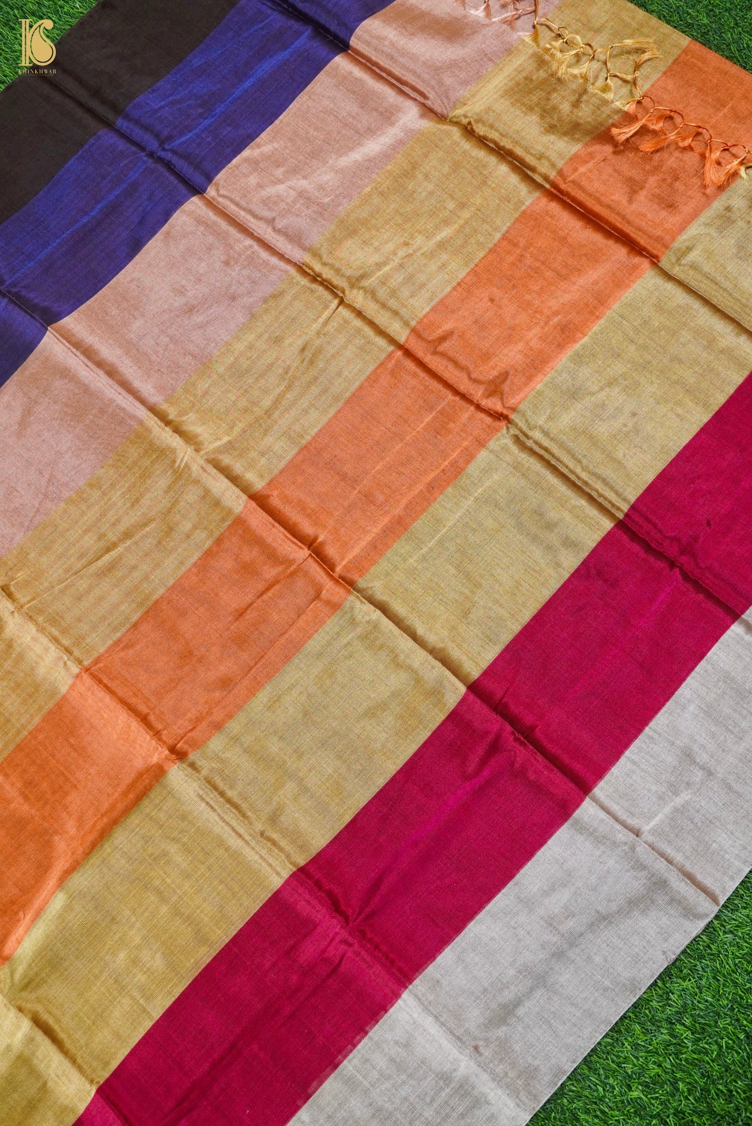 Chanderi Tissue Silk Handwoven Saree