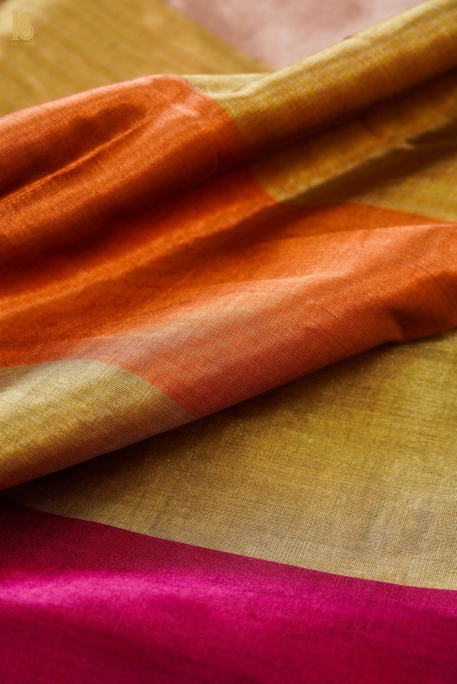 Chanderi Tissue Silk Handwoven Saree