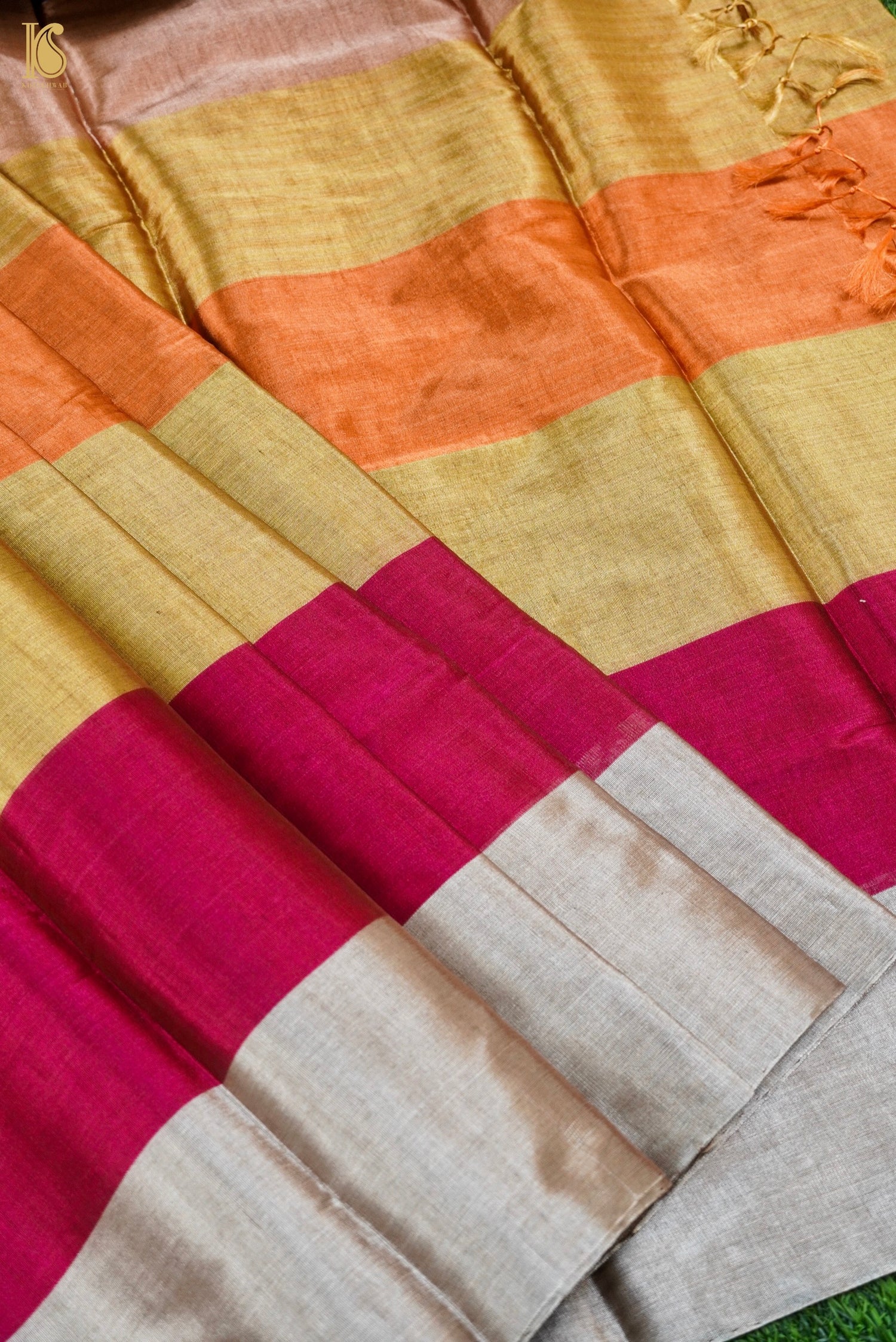 Chanderi Tissue Silk Handwoven Saree