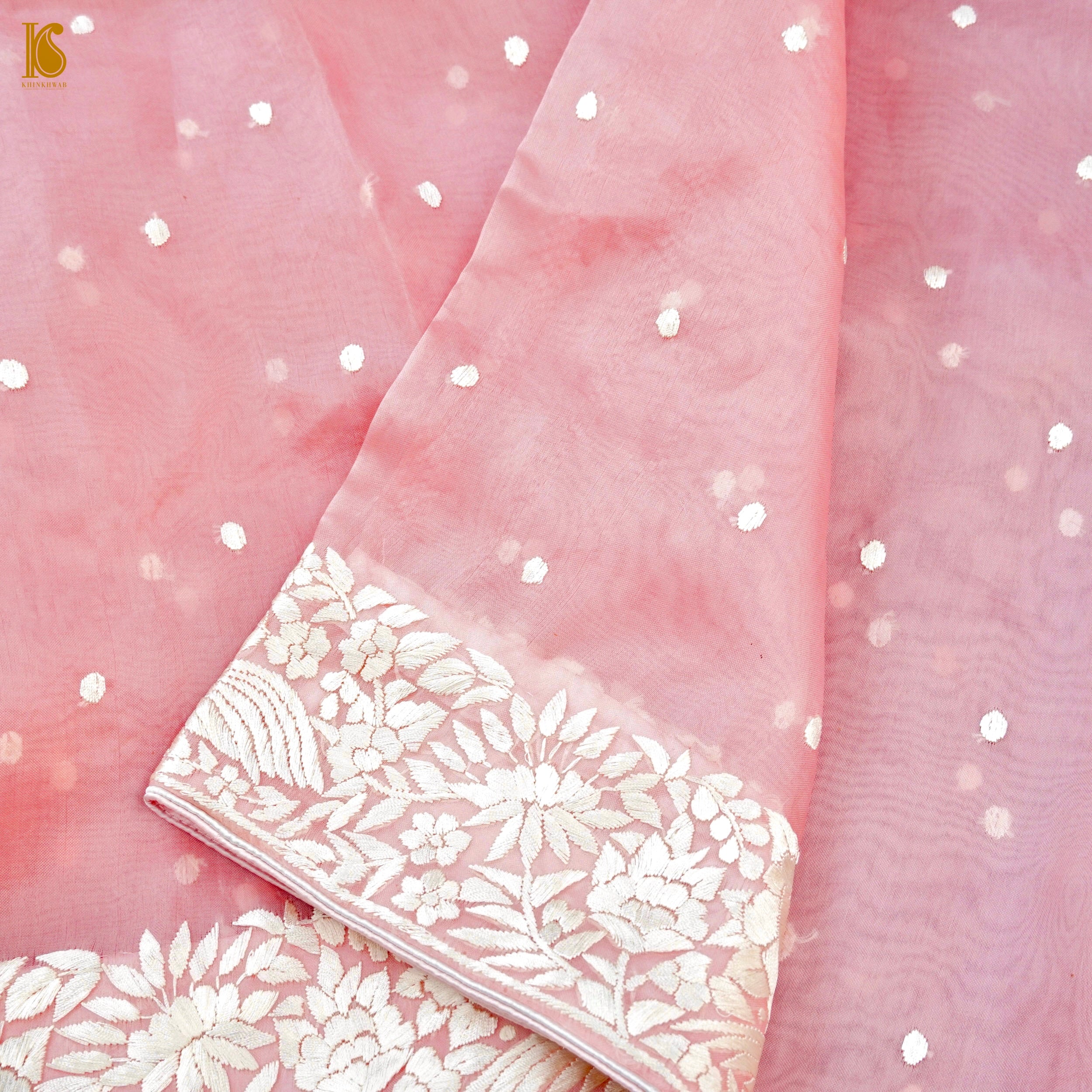 Parsi Gara Pure Organza Saree