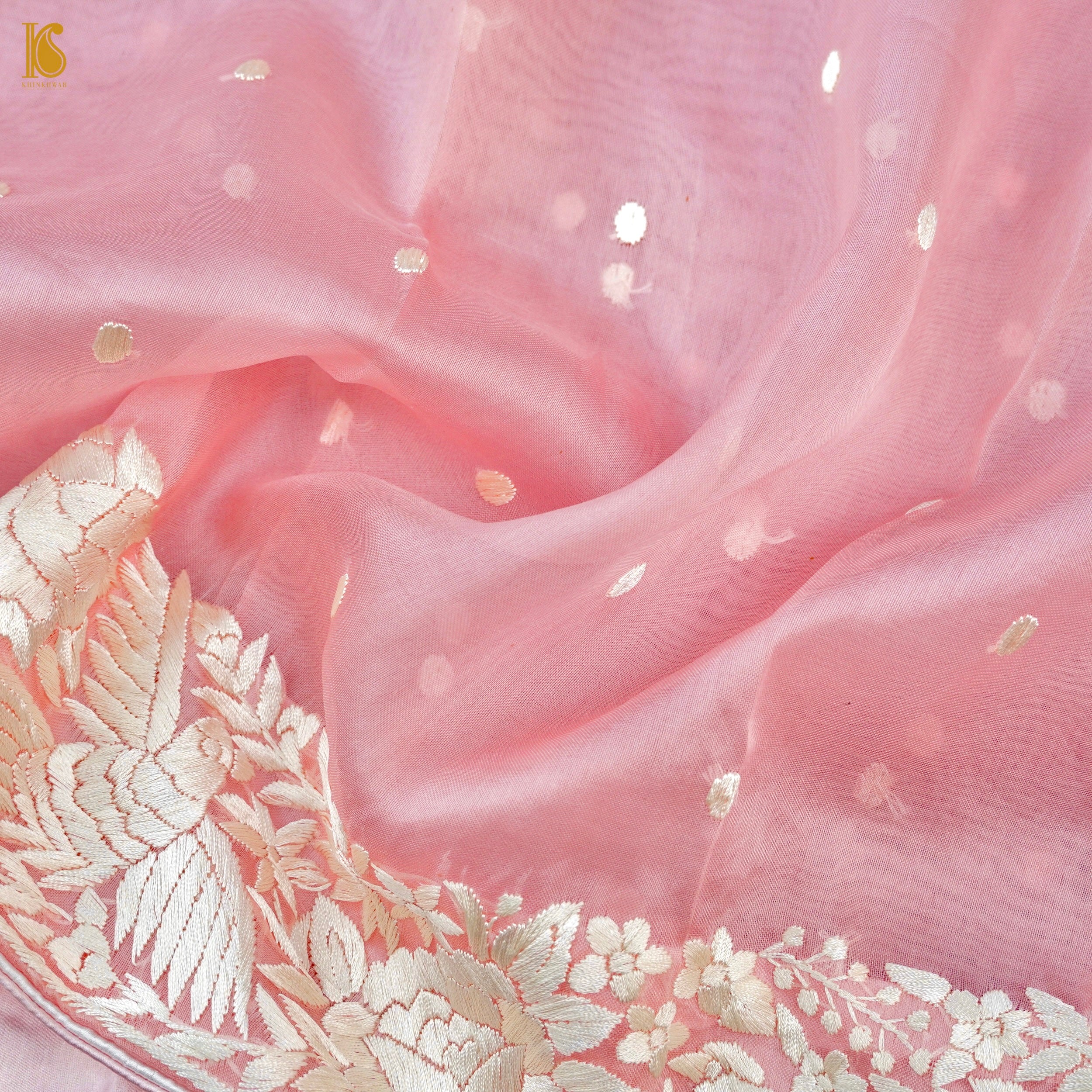 Parsi Gara Pure Organza Saree