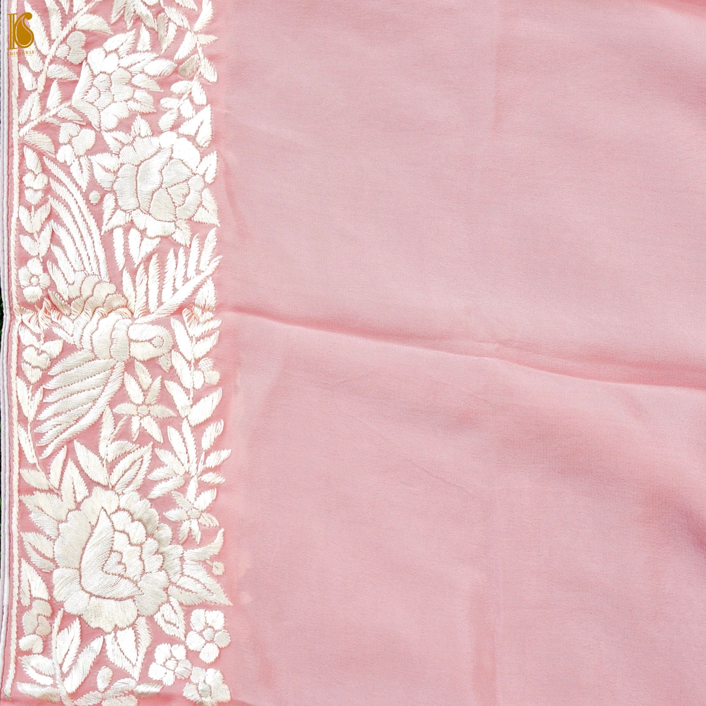 Parsi Gara Pure Organza Saree