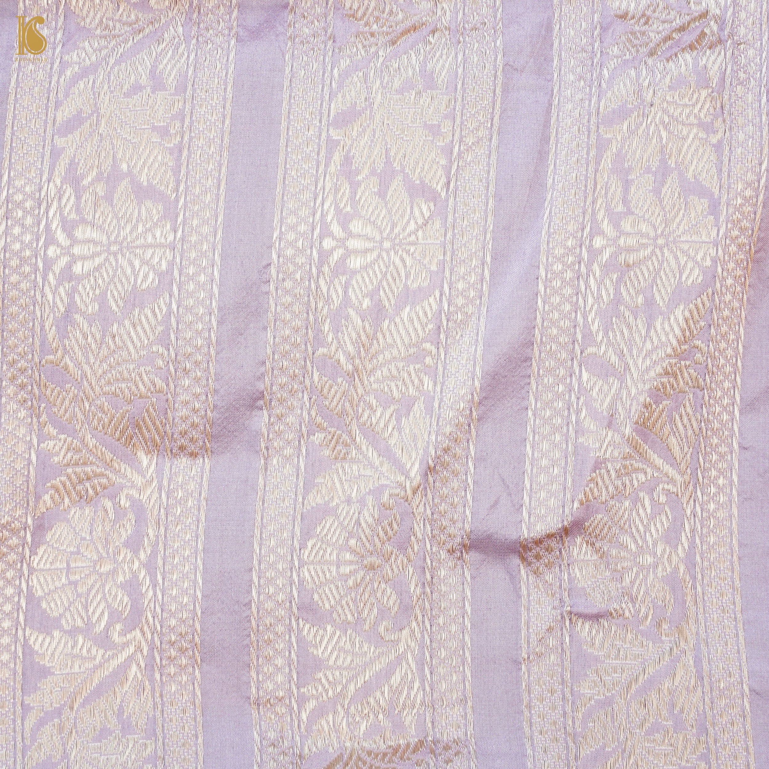 Handloom Banarasi Katan Silk Kalidar Lehenga