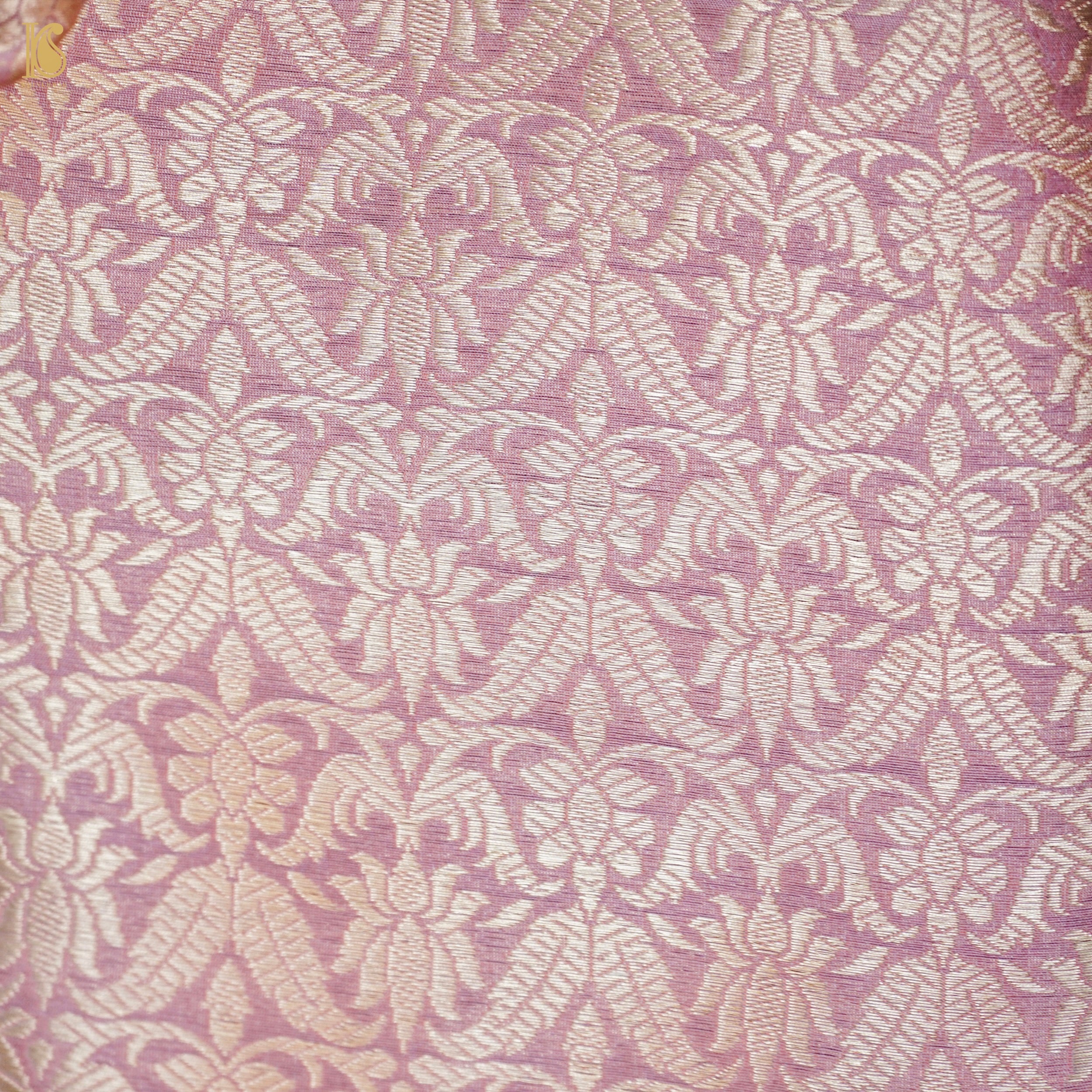 Handloom Banarasi Katan Silk Kalidar Manjari Lehenga