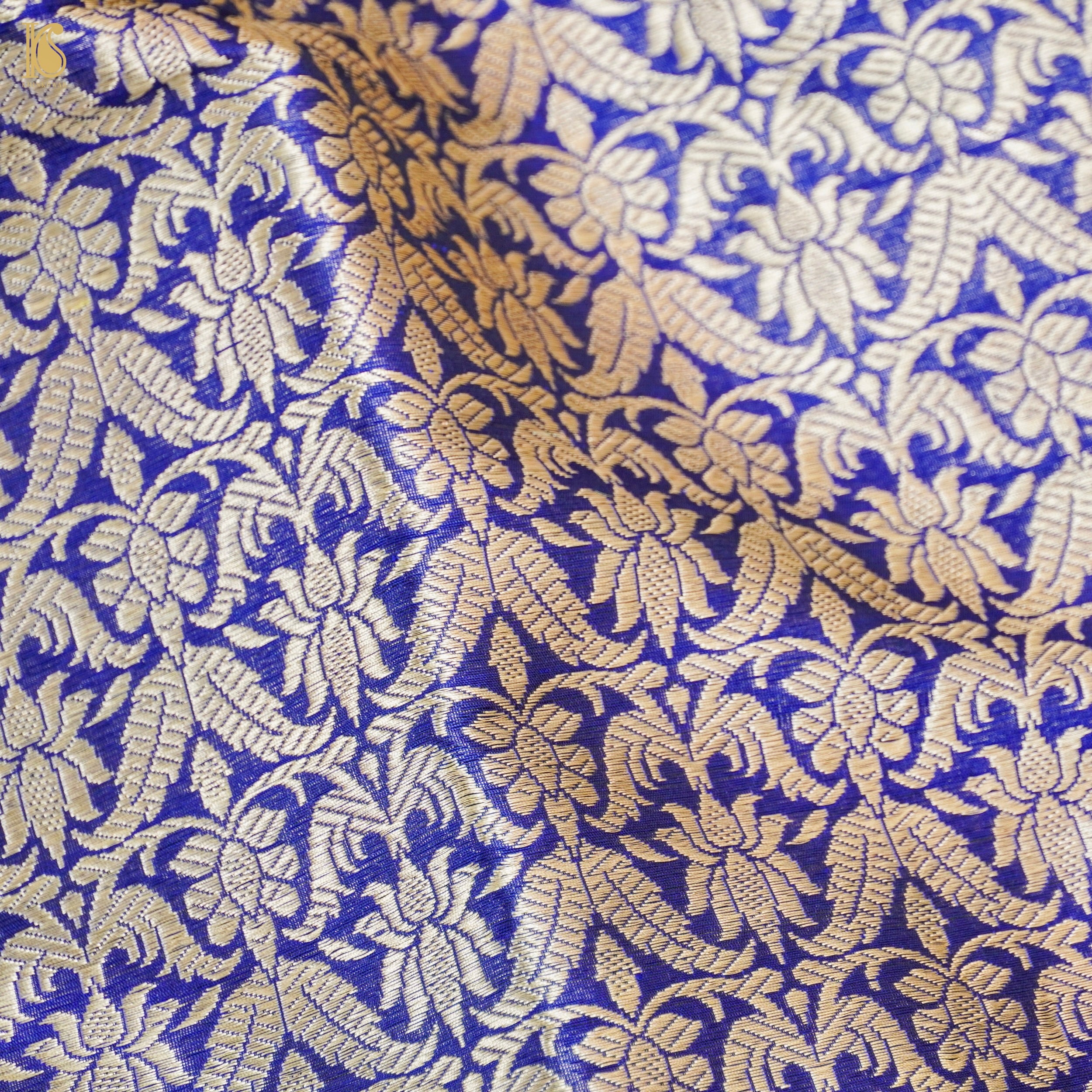 Handloom Banarasi Katan Silk Kalidar Manjari Lehenga