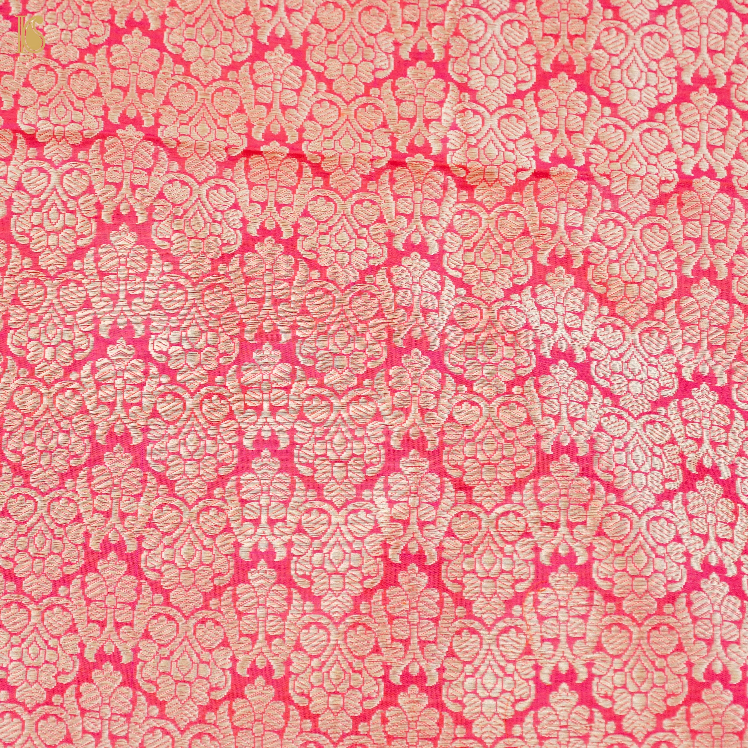 Handloom Banarasi Katan Silk Kalidar Rangtaal Lehenga