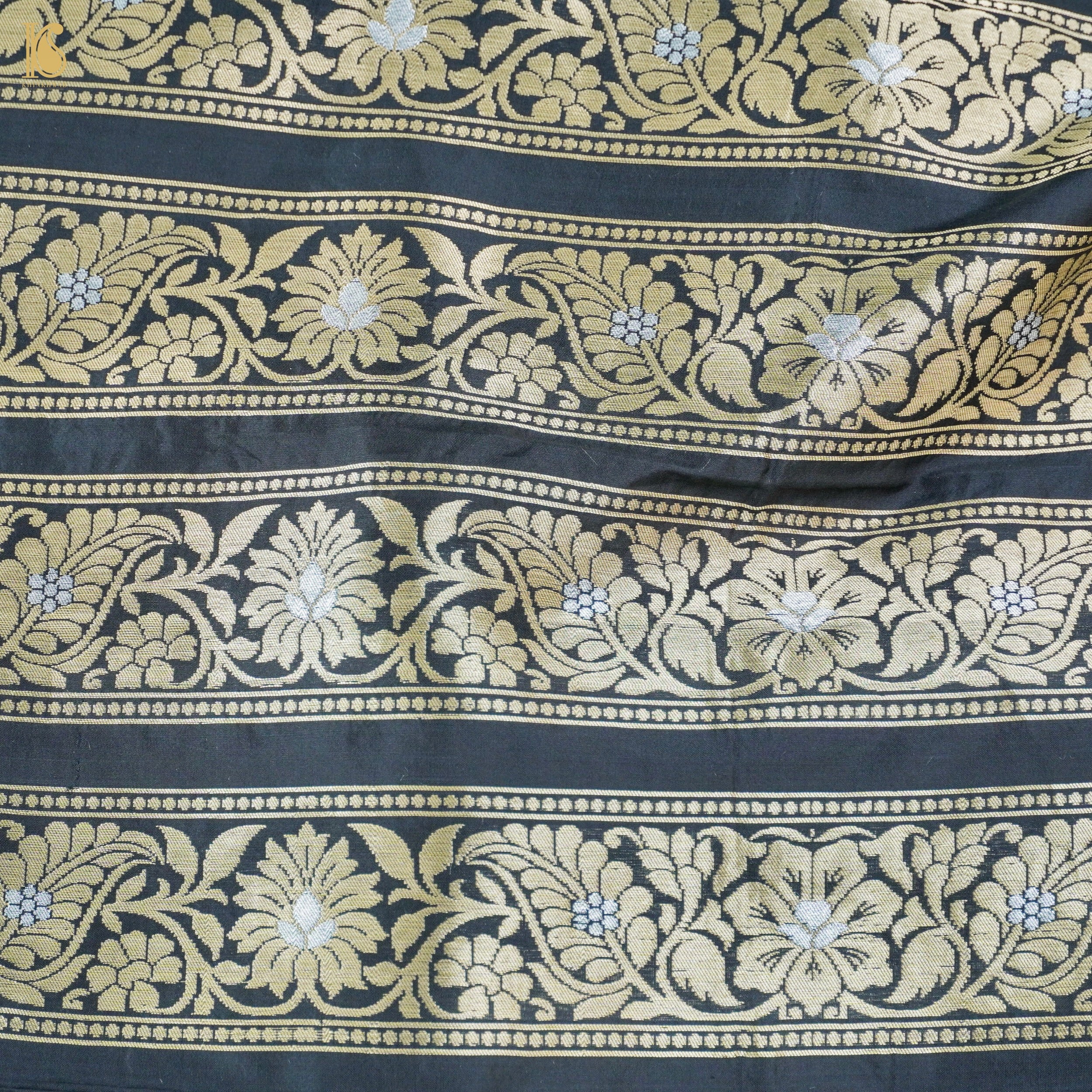 Handloom Banarasi Katan Silk Kalidar Gulnar Lehenga