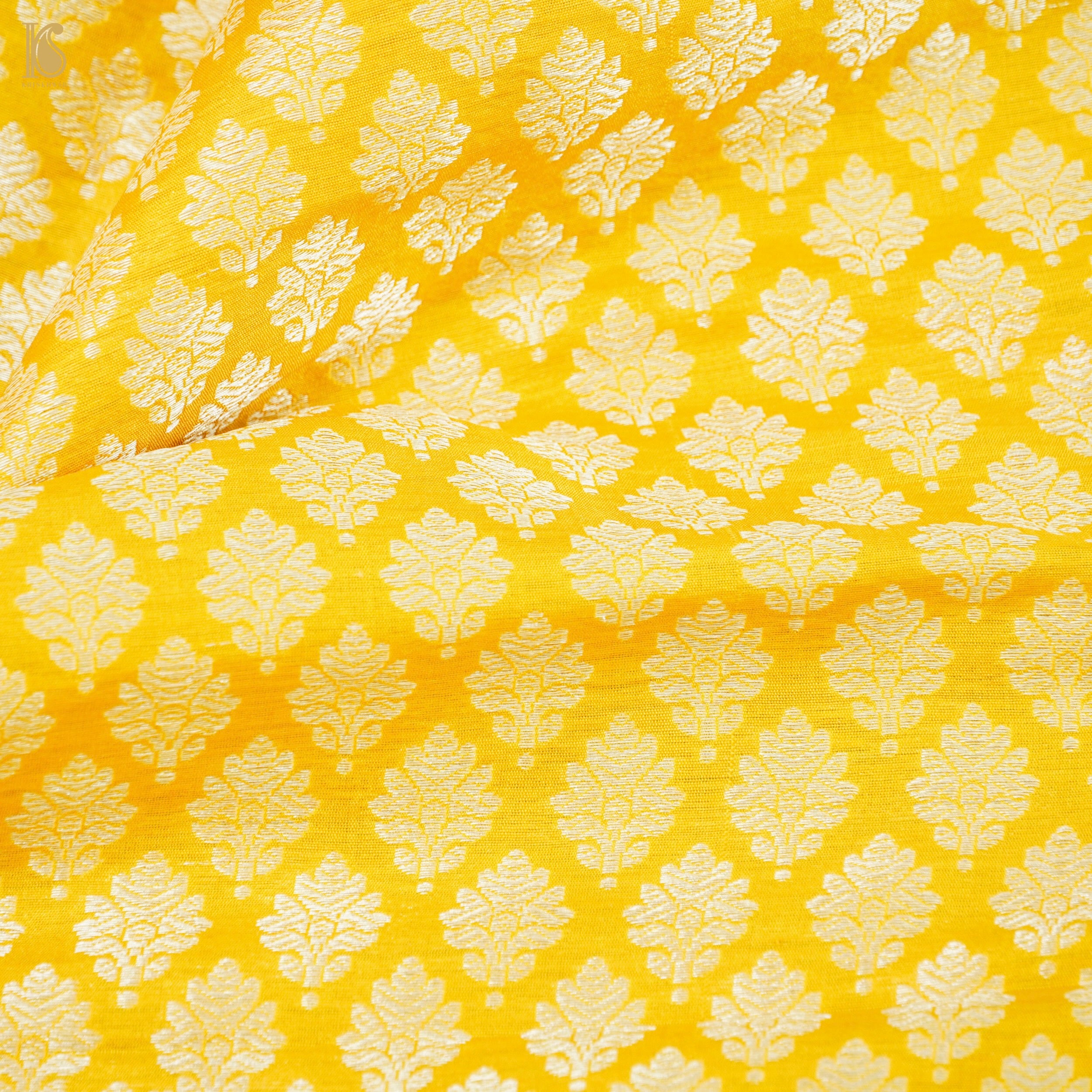 Handloom Banarasi Katan Silk Kalidar Kairavi Lehenga