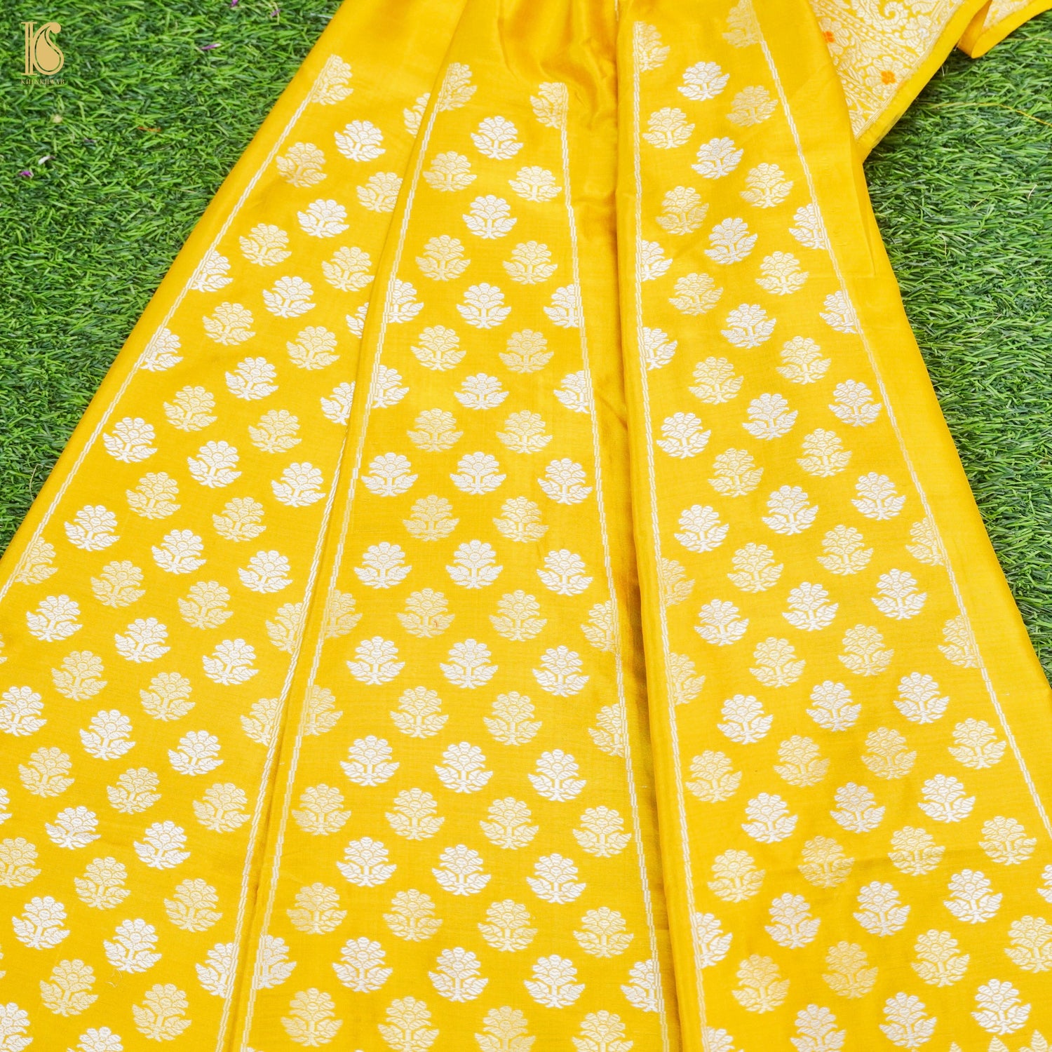 Handloom Banarasi Katan Silk Kalidar Kairavi Lehenga