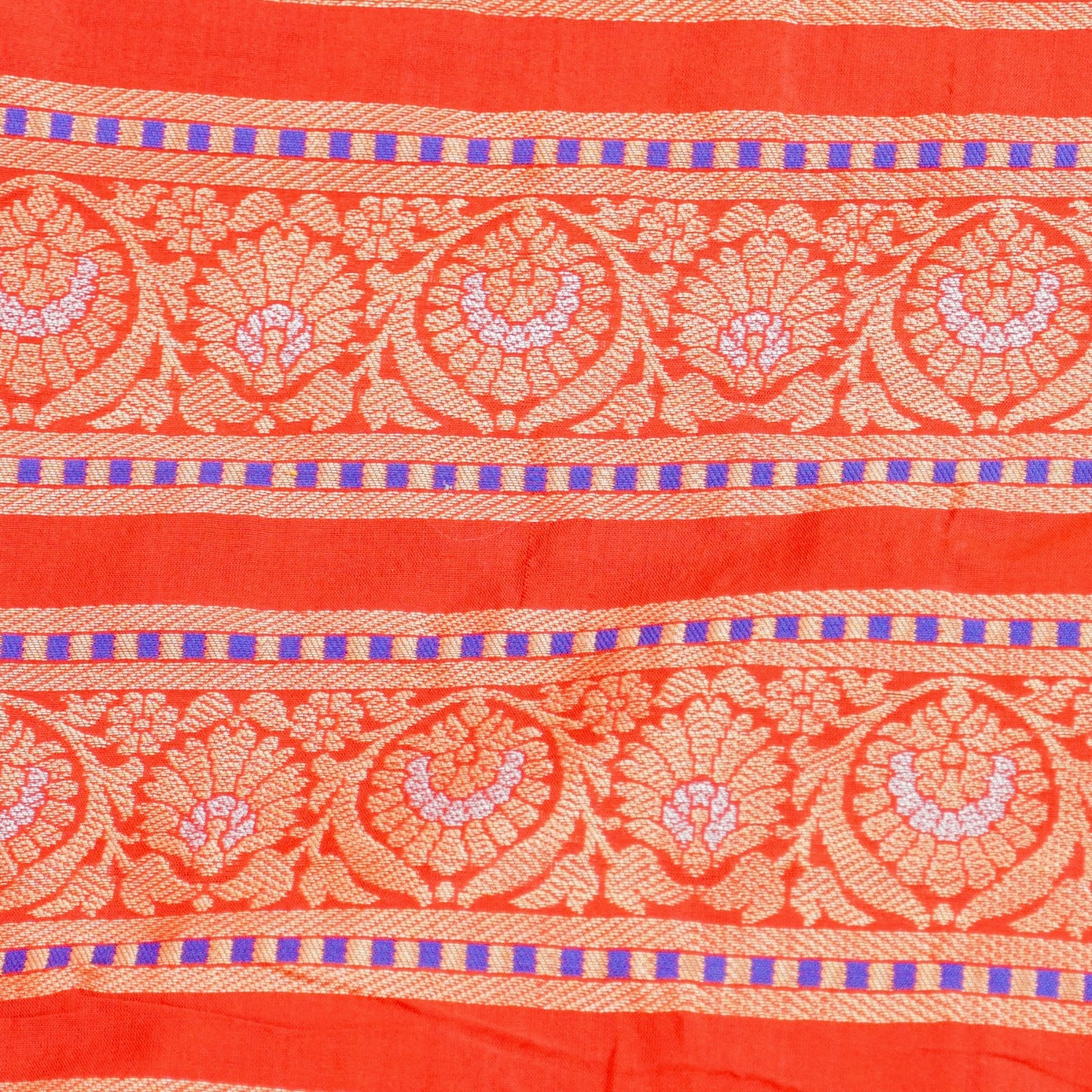 Handloom Banarasi Katan Silk Kalidar Kilikila Lehenga