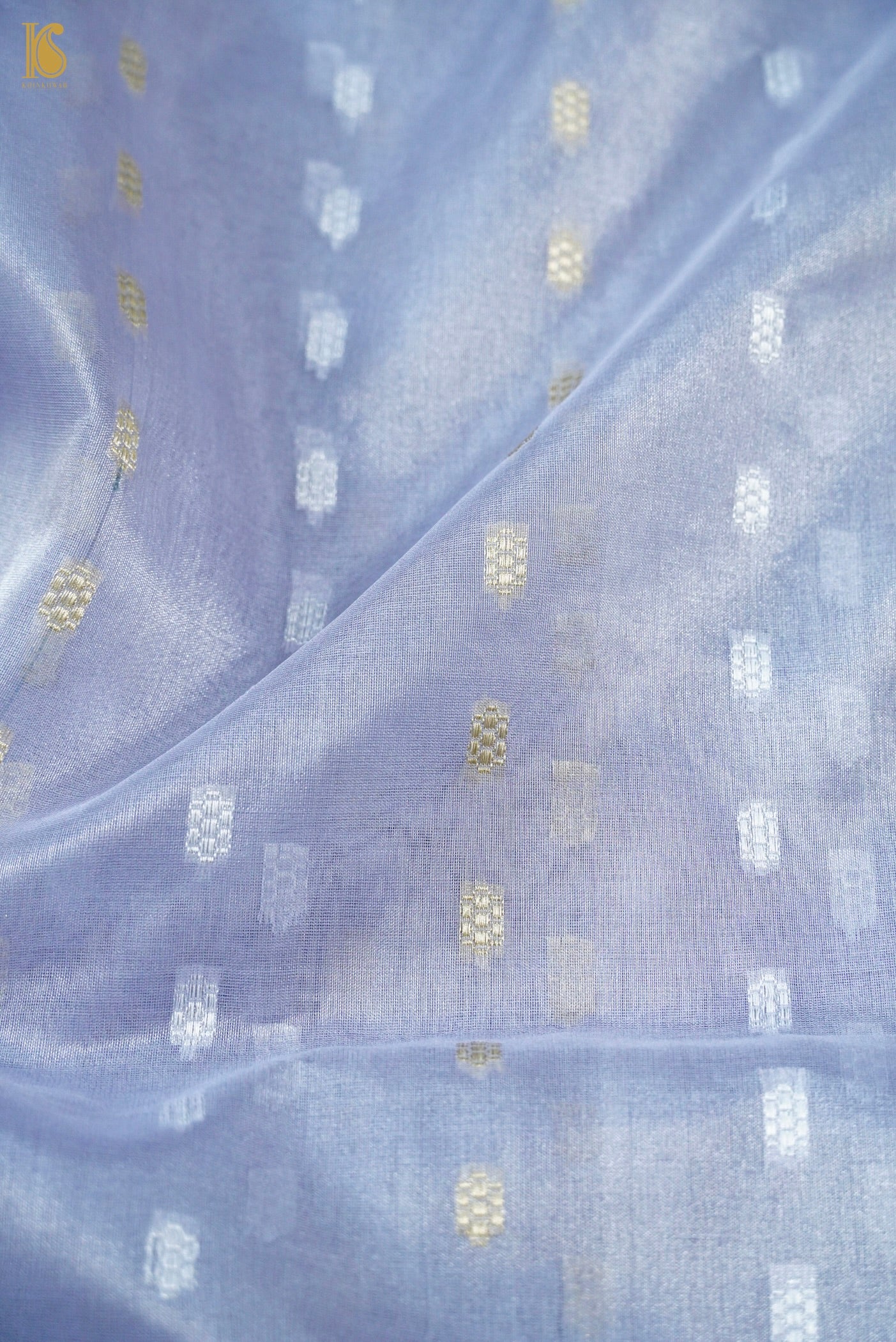 Pure Banarasi Kora by Tissue Saree