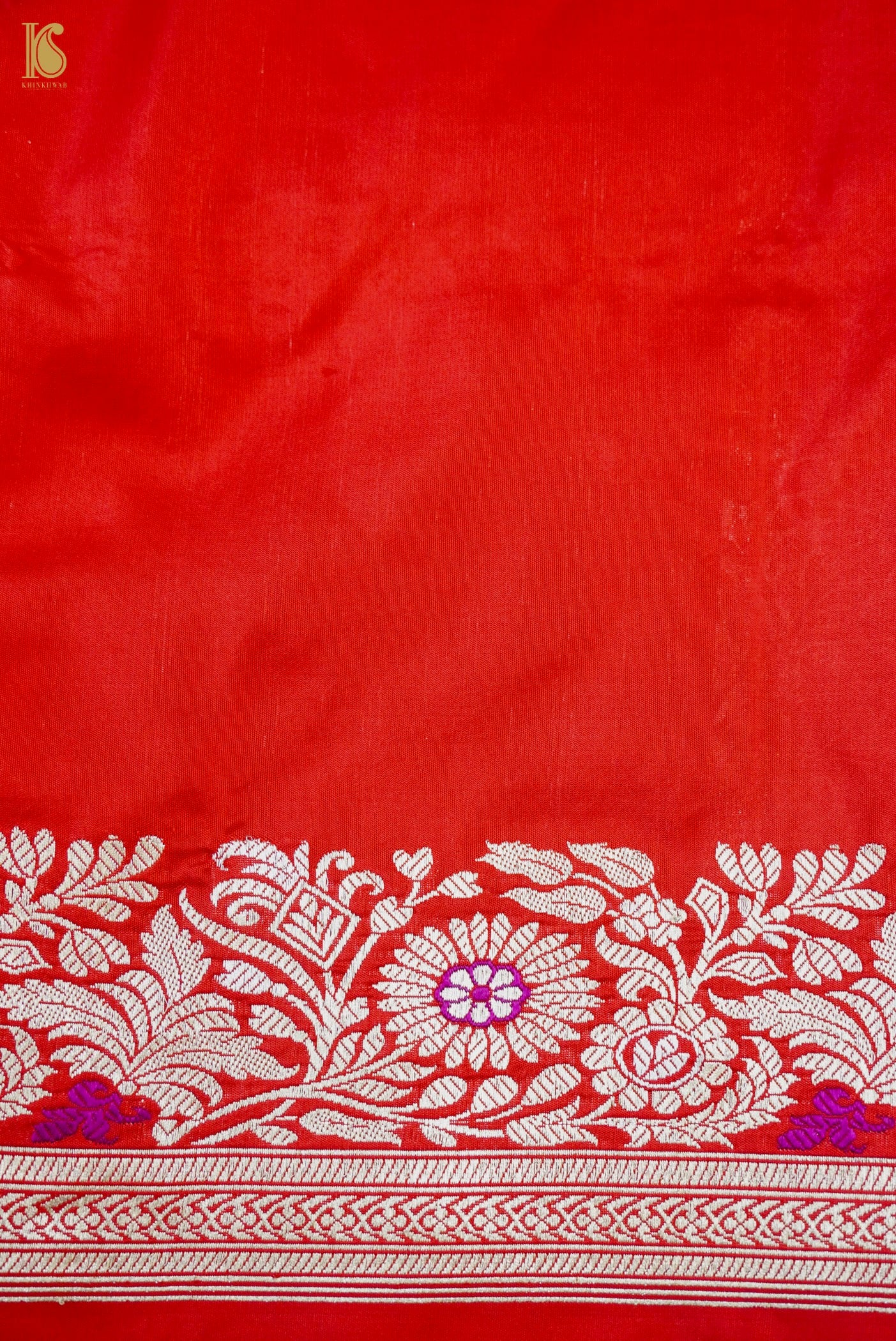 Handloom Banarasi Rangkat Silk Saree