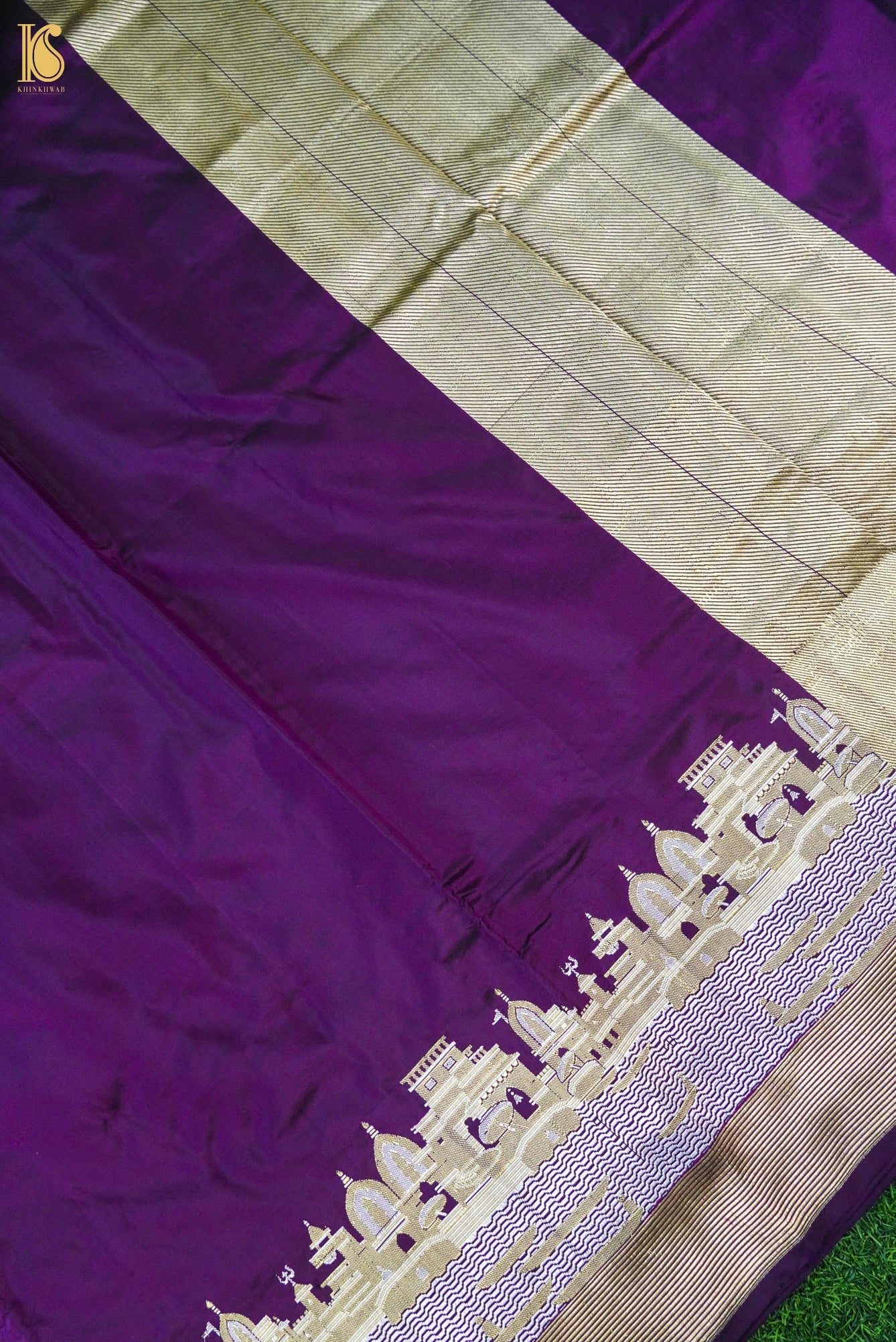Handwoven Banaras Ghaat Pure Silk Saree