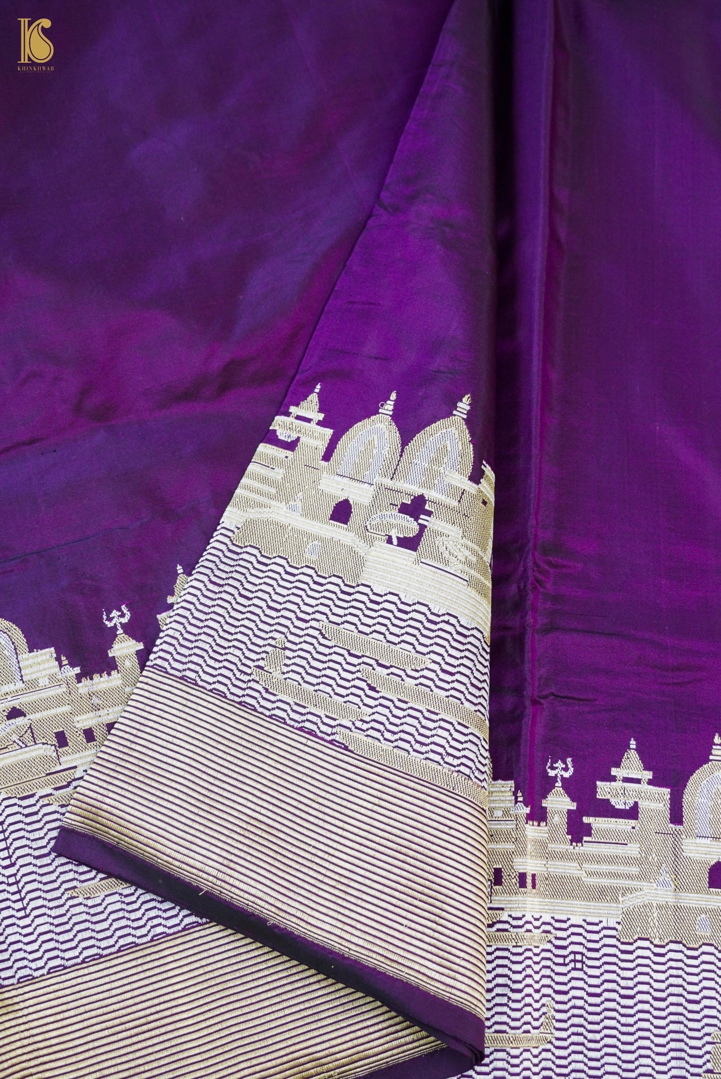 Handwoven Banaras Ghaat Pure Silk Saree