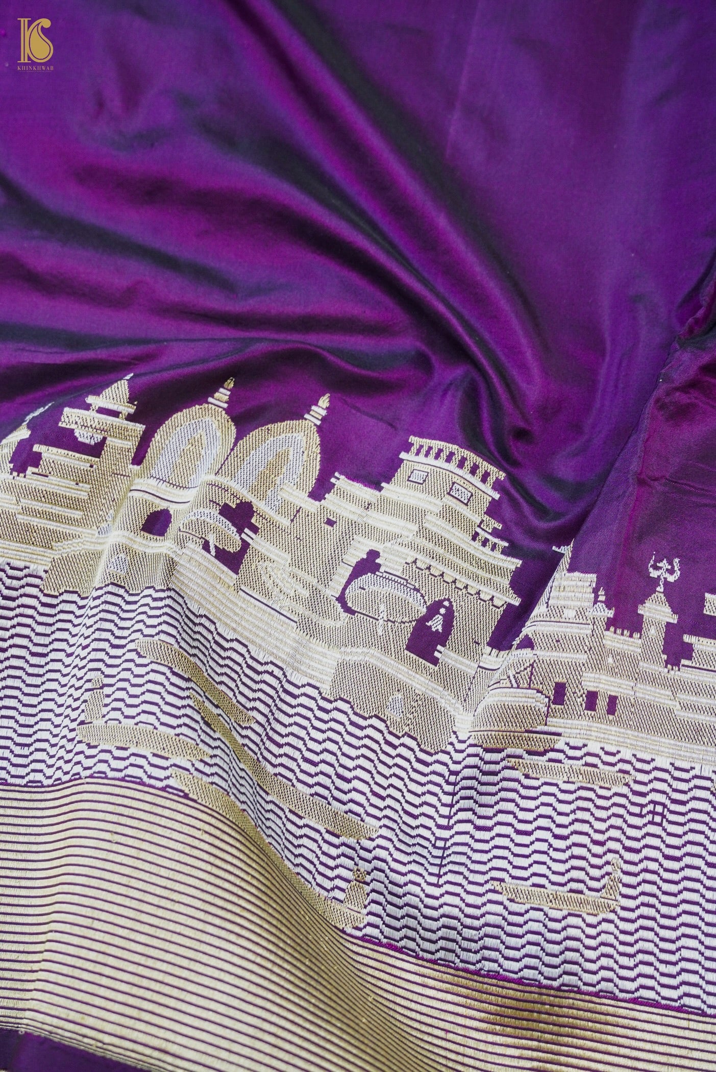 Handwoven Banaras Ghaat Pure Silk Saree