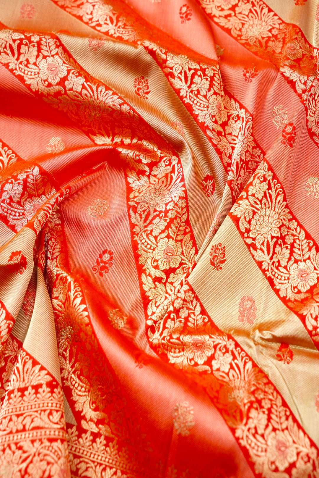 Handloom Banarasi Pure Katan Silk Rangkat Saree