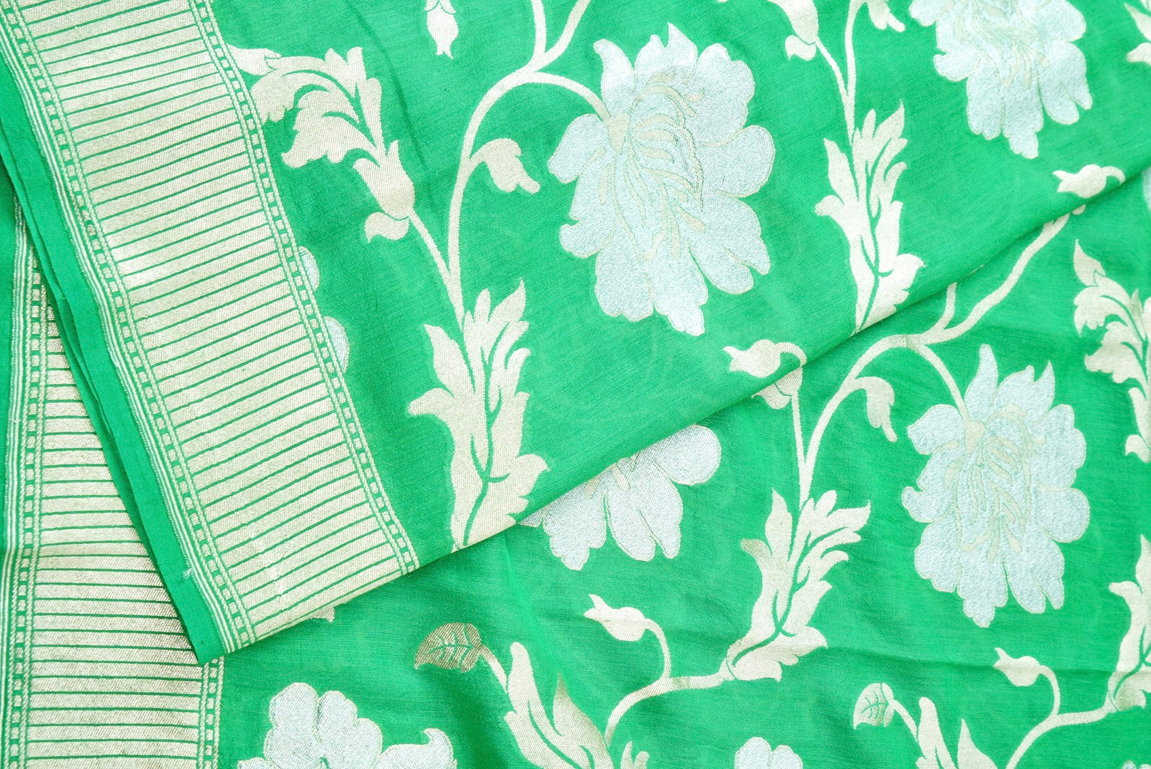 Pure Moonga Silk Handloom Banarasi Dupatta