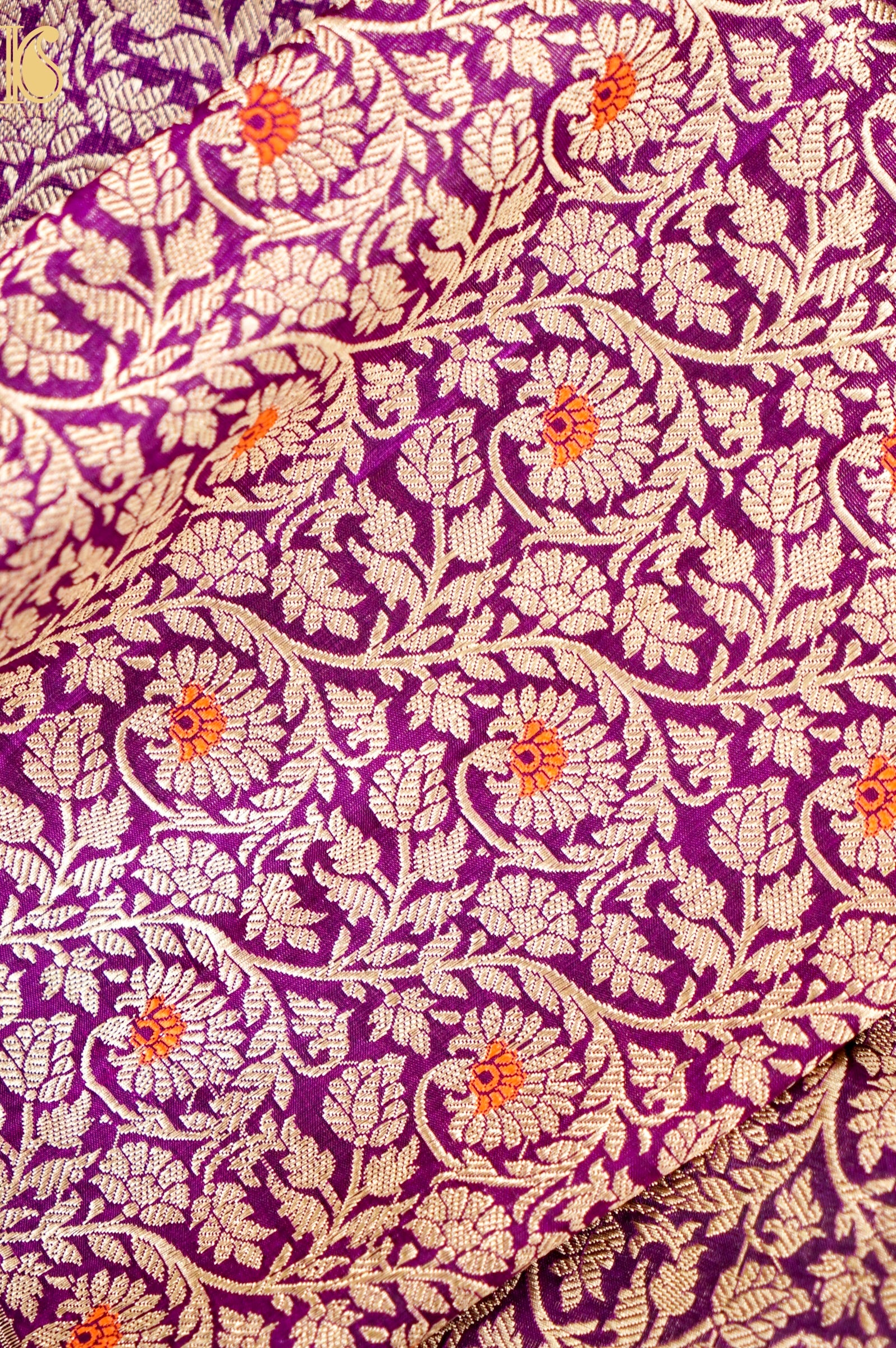 Handloom Banarasi Katan Silk Kalidar Latikaa Lehenga