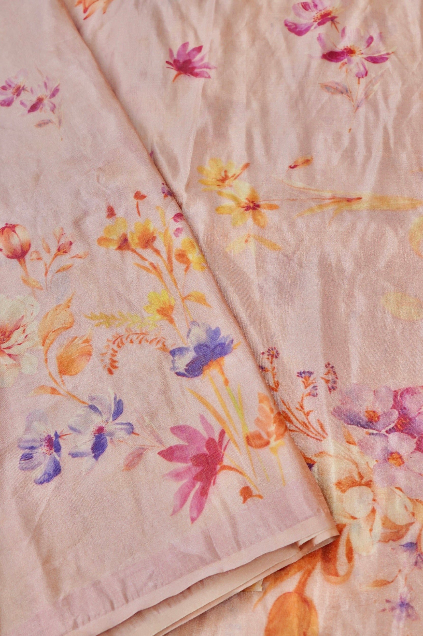 Tissue Silk Print Saree