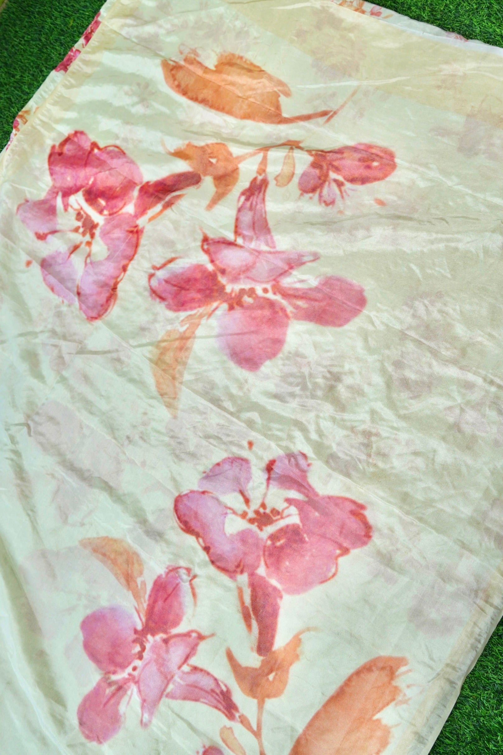 Tissue Silk Print Saree