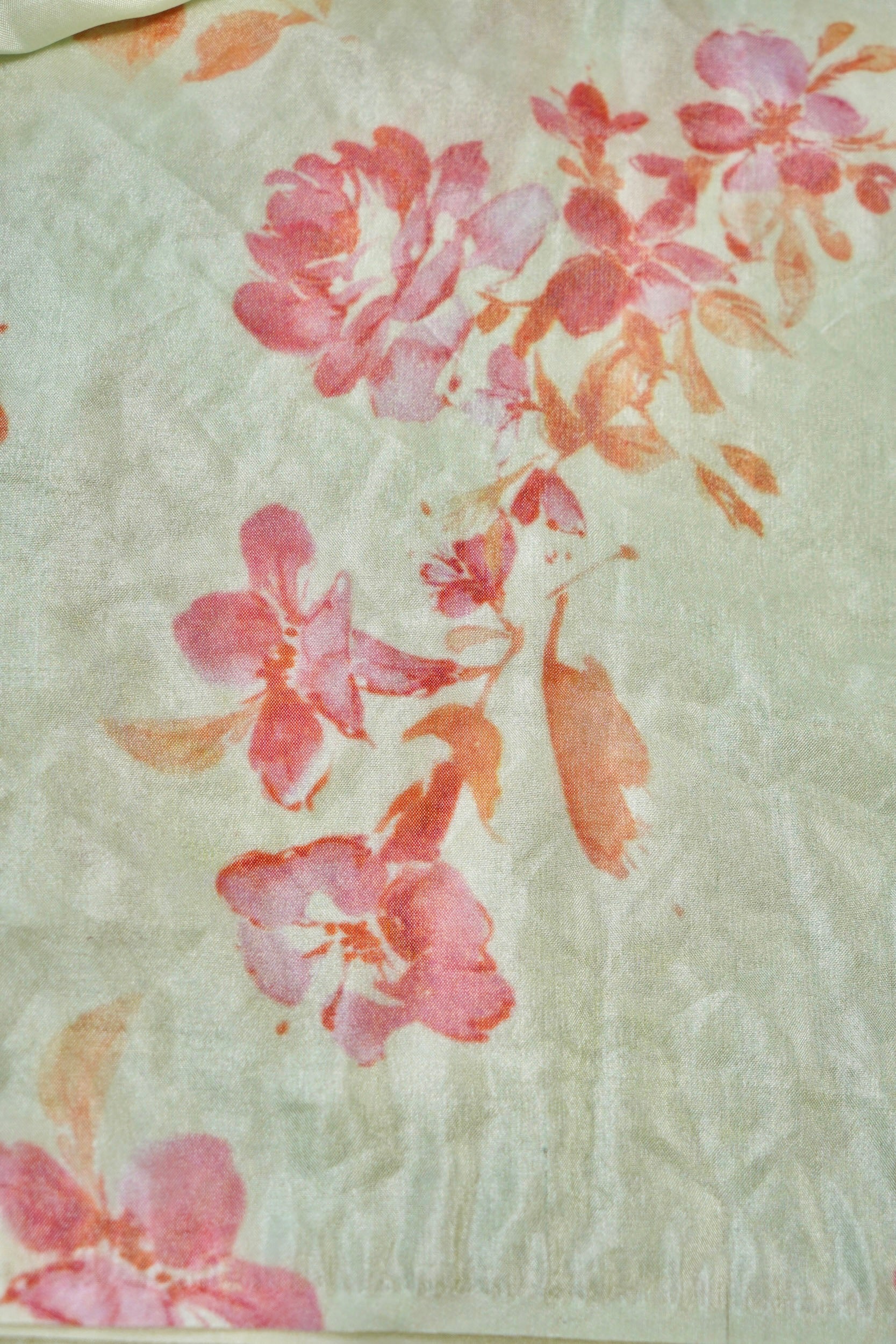 Tissue Silk Print Saree