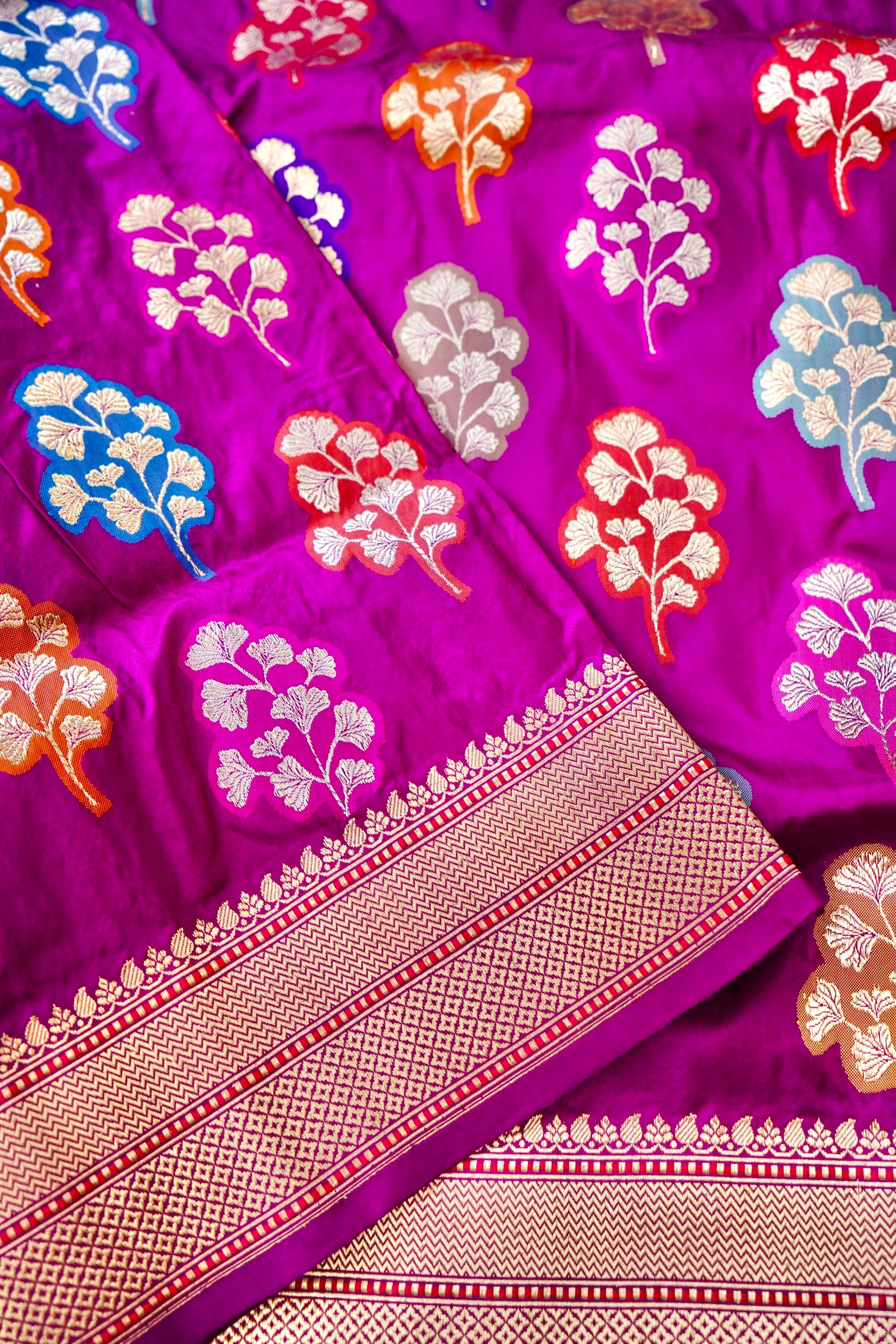 Handloom Banarasi Katan Silk Saree