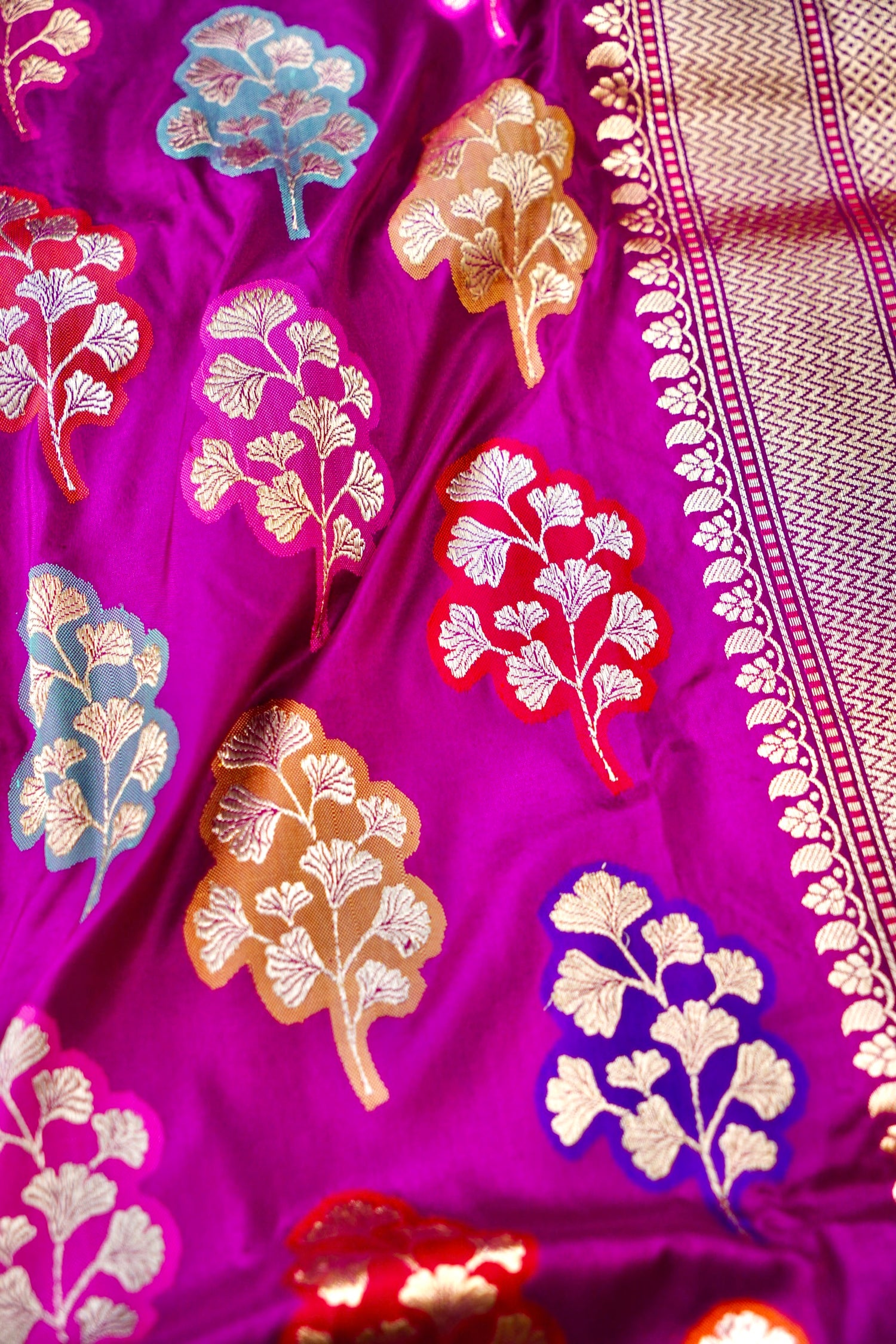 Handloom Banarasi Katan Silk Saree