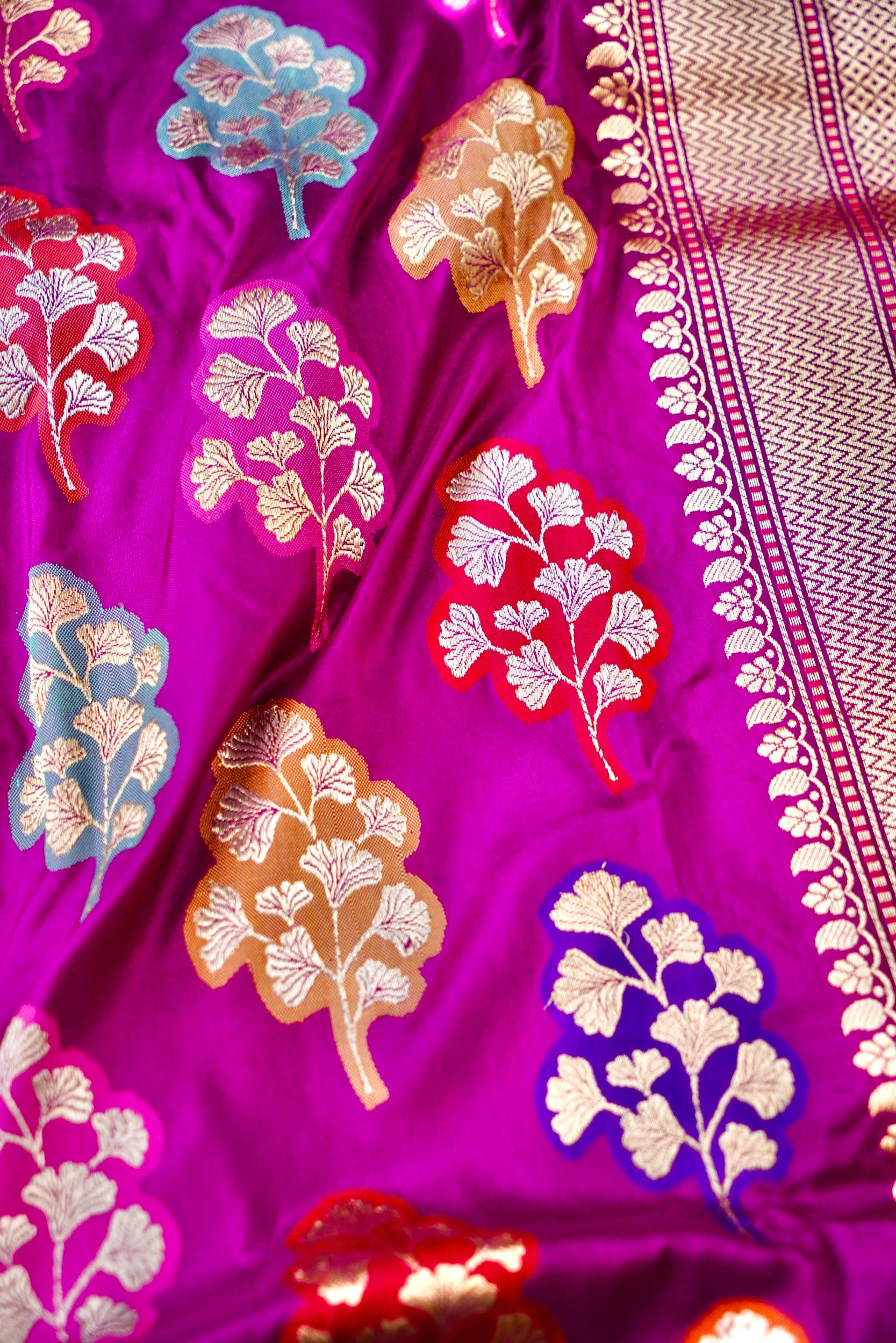 Handloom Banarasi Katan Silk Saree
