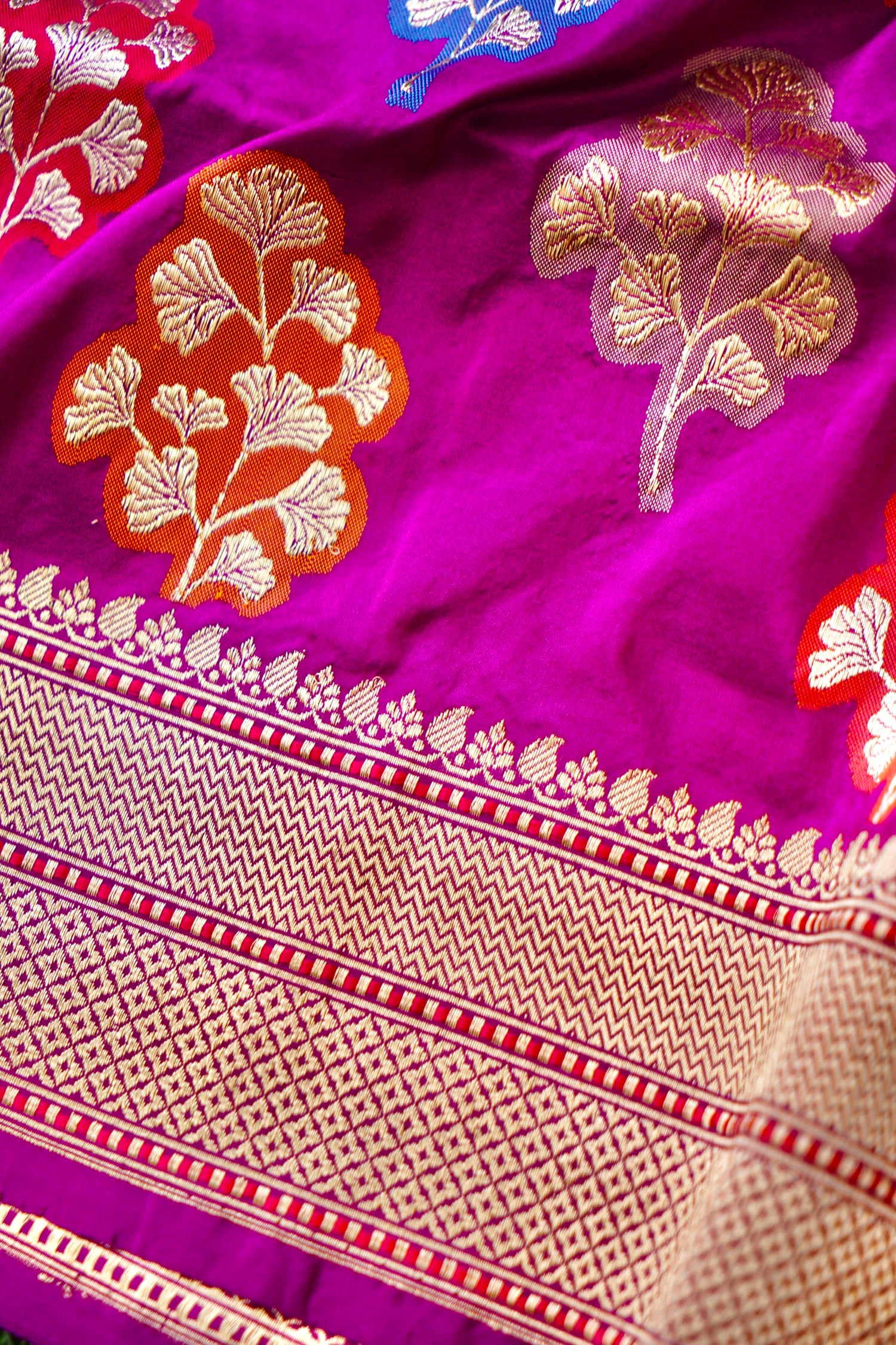 Handloom Banarasi Katan Silk Saree