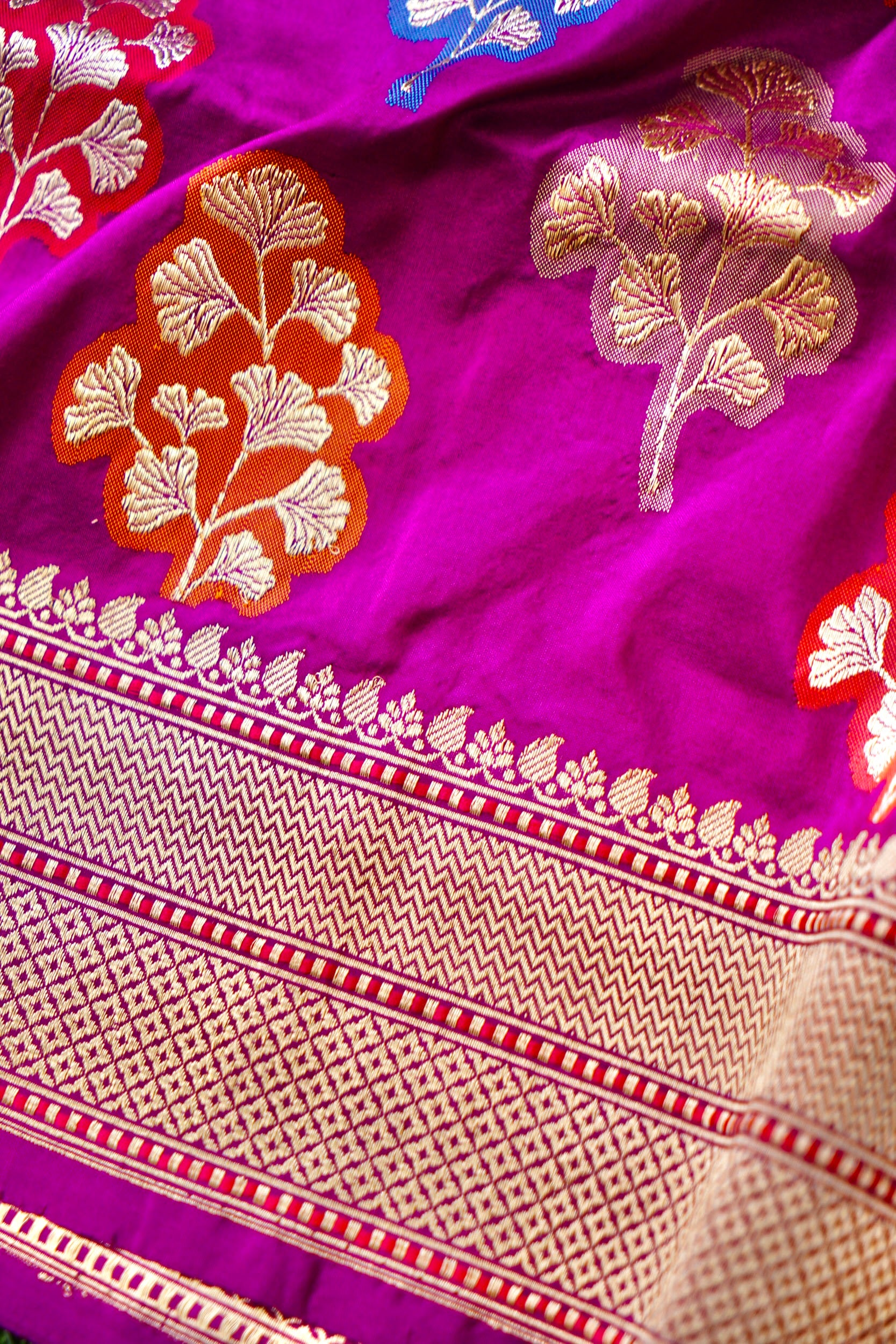 Handloom Banarasi Katan Silk Saree