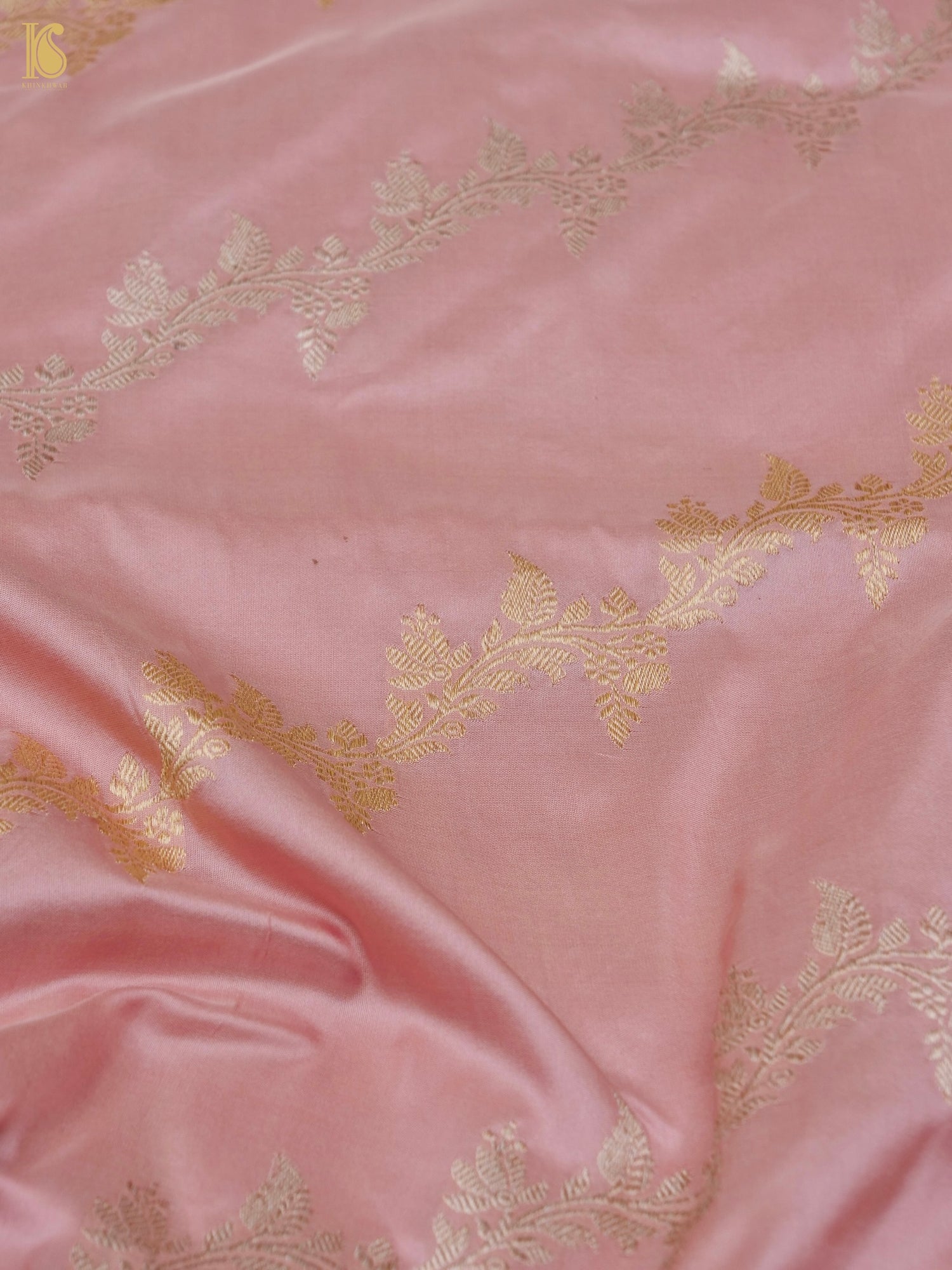 Banarasi Handloom Pure Katan Silk Kadwa Saree