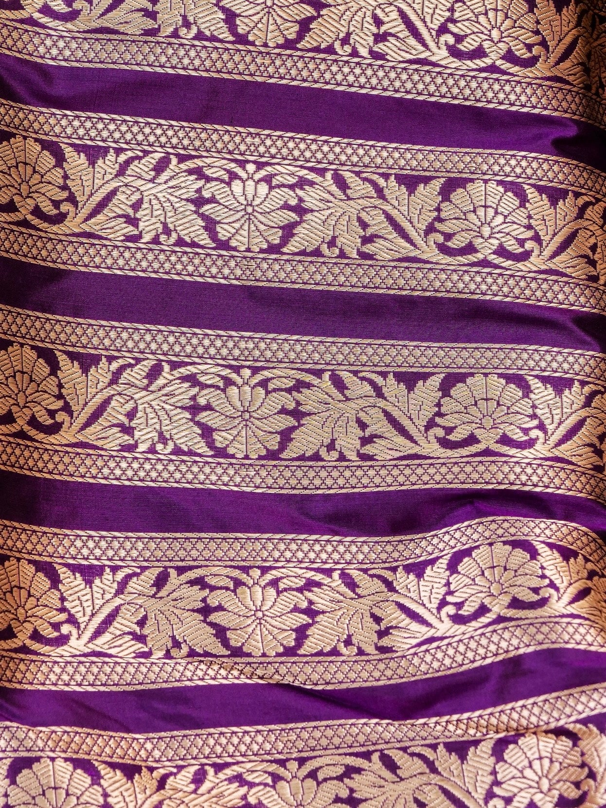 Handloom Banarasi Katan Silk Kalidar Pankhuri Lehenga