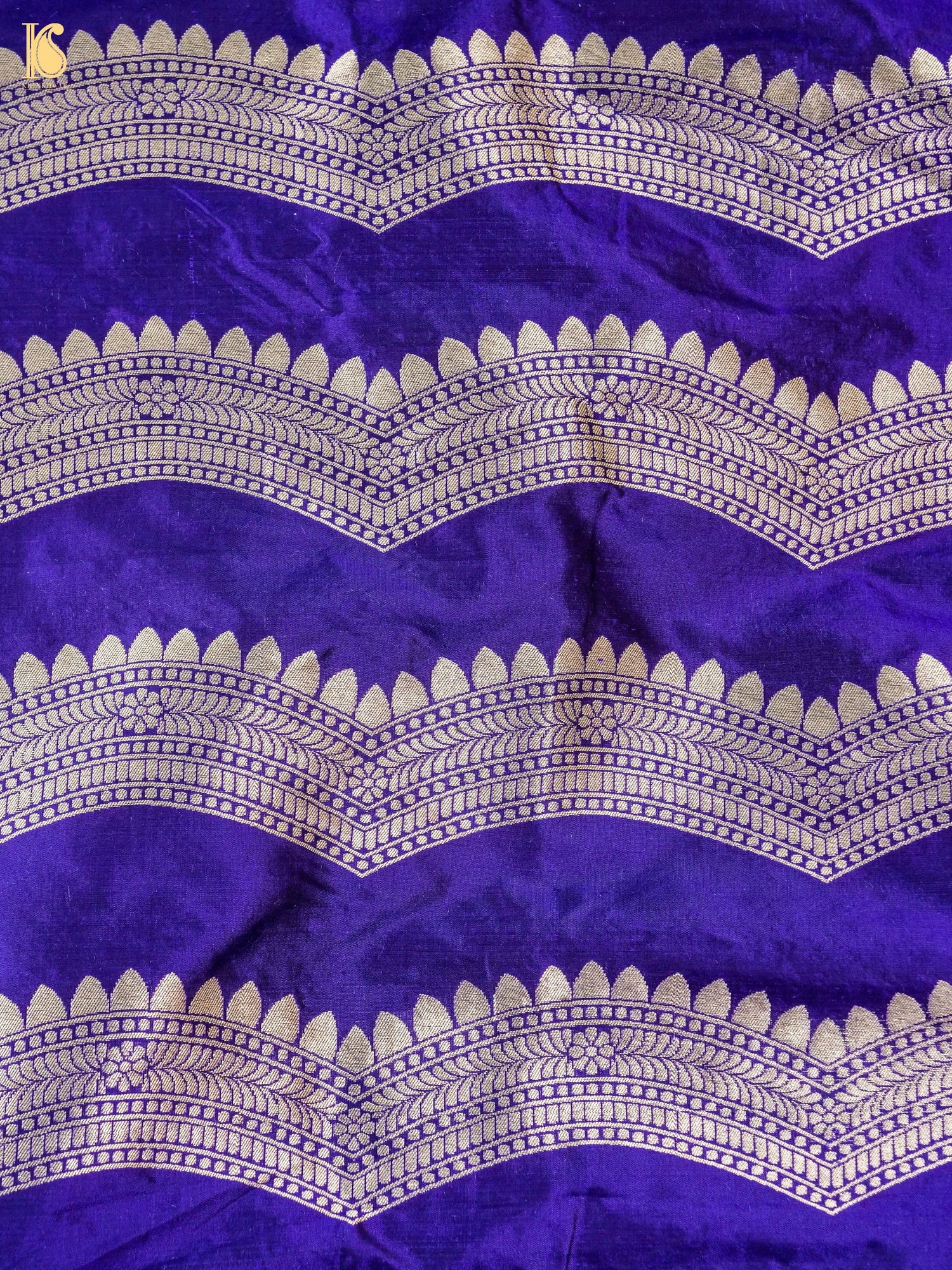 Handloom Banarasi Katan Silk Kalidar Ambrozia Lehenga