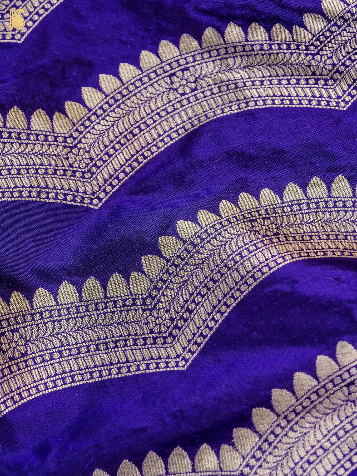 Handloom Banarasi Katan Silk Kalidar Ambrozia Lehenga